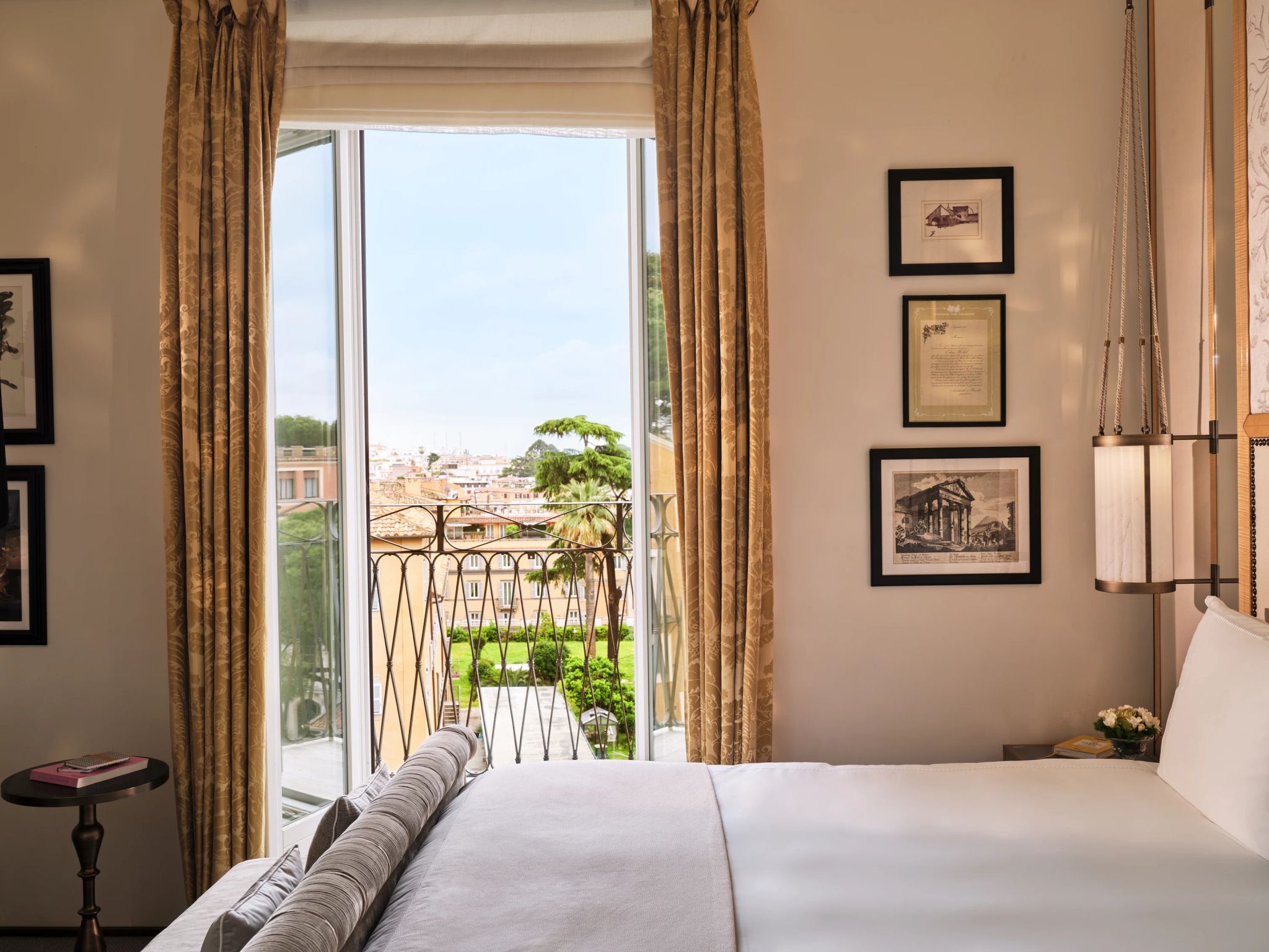 grande bellezza suite - suite em roma - suite de luxo - suite com varanda