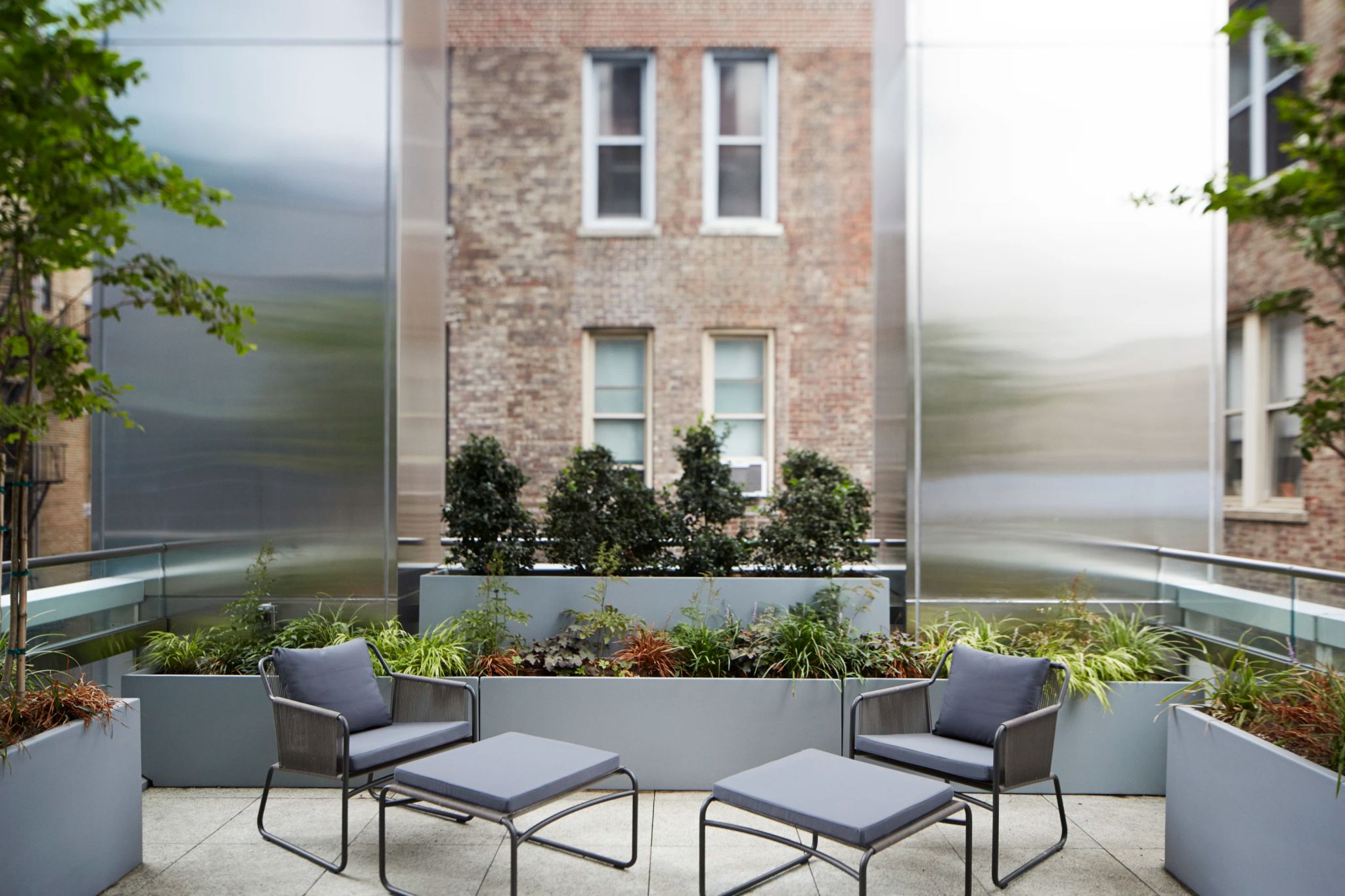 terraço privativo - suite com terraço - area ao ar livre - terrace ada shower