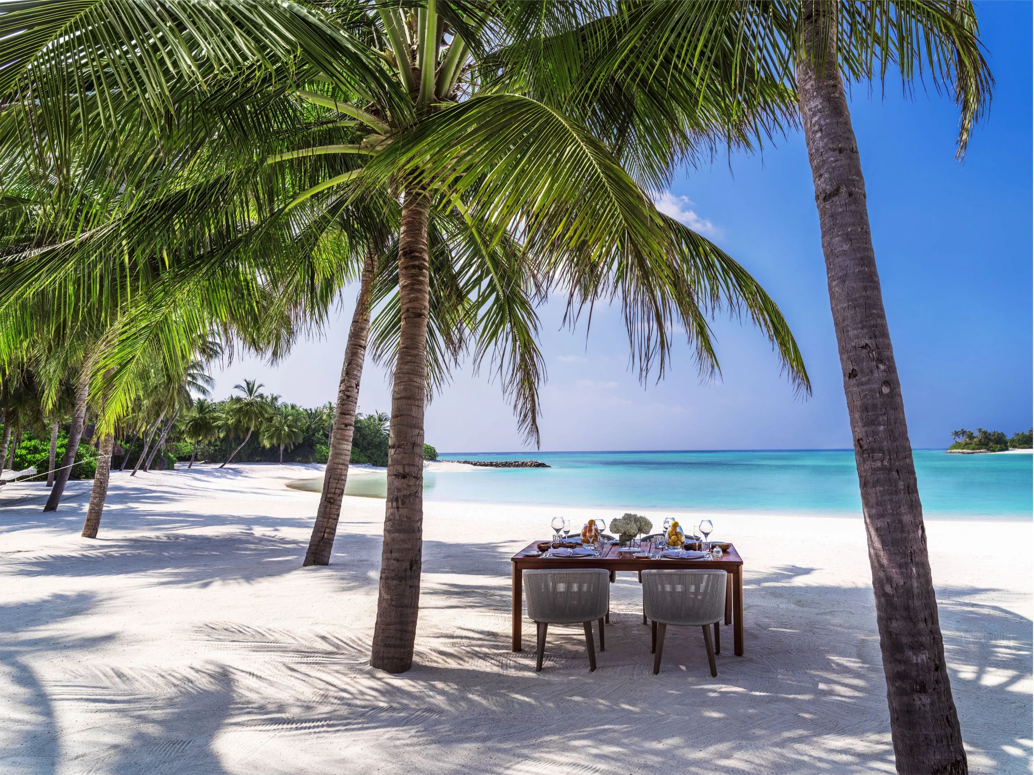 Grand Beach Villa Pool refeiçao ao ar livre - area gourmet - praia paradisiaca - praias de maldivas