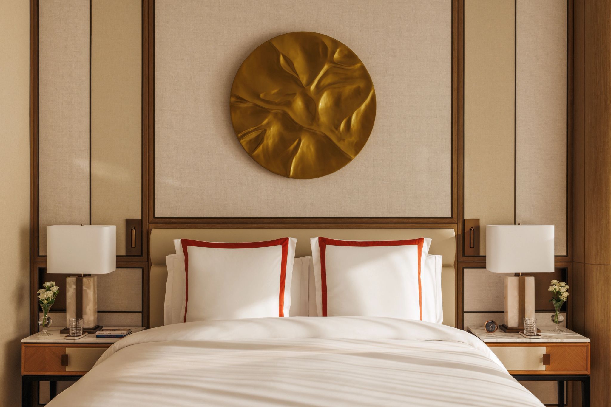 cama king-size - decoracao moderna - lencol premium
