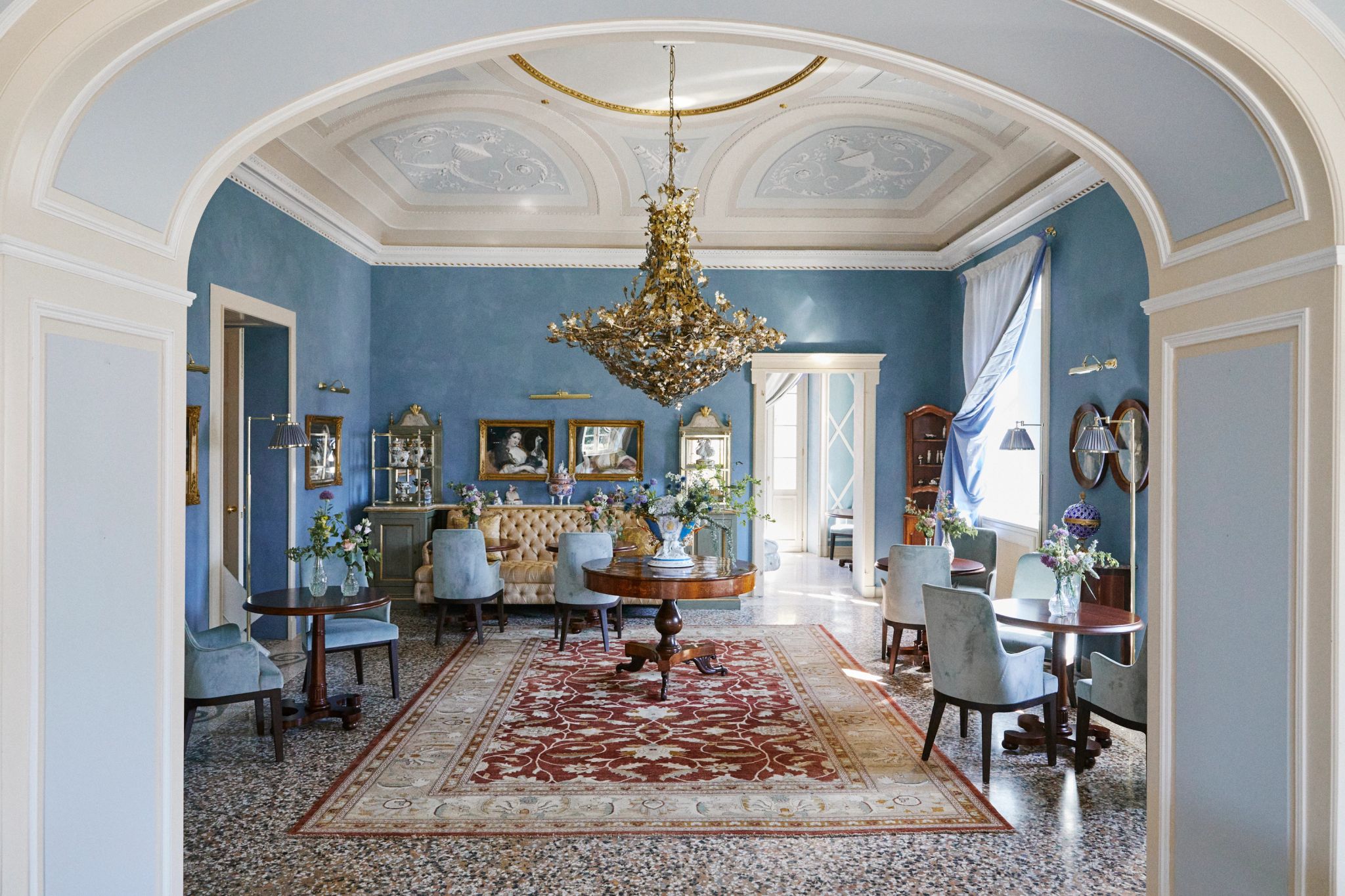 Sala Delle Dame decoraçao de luxo – area de estar – chique