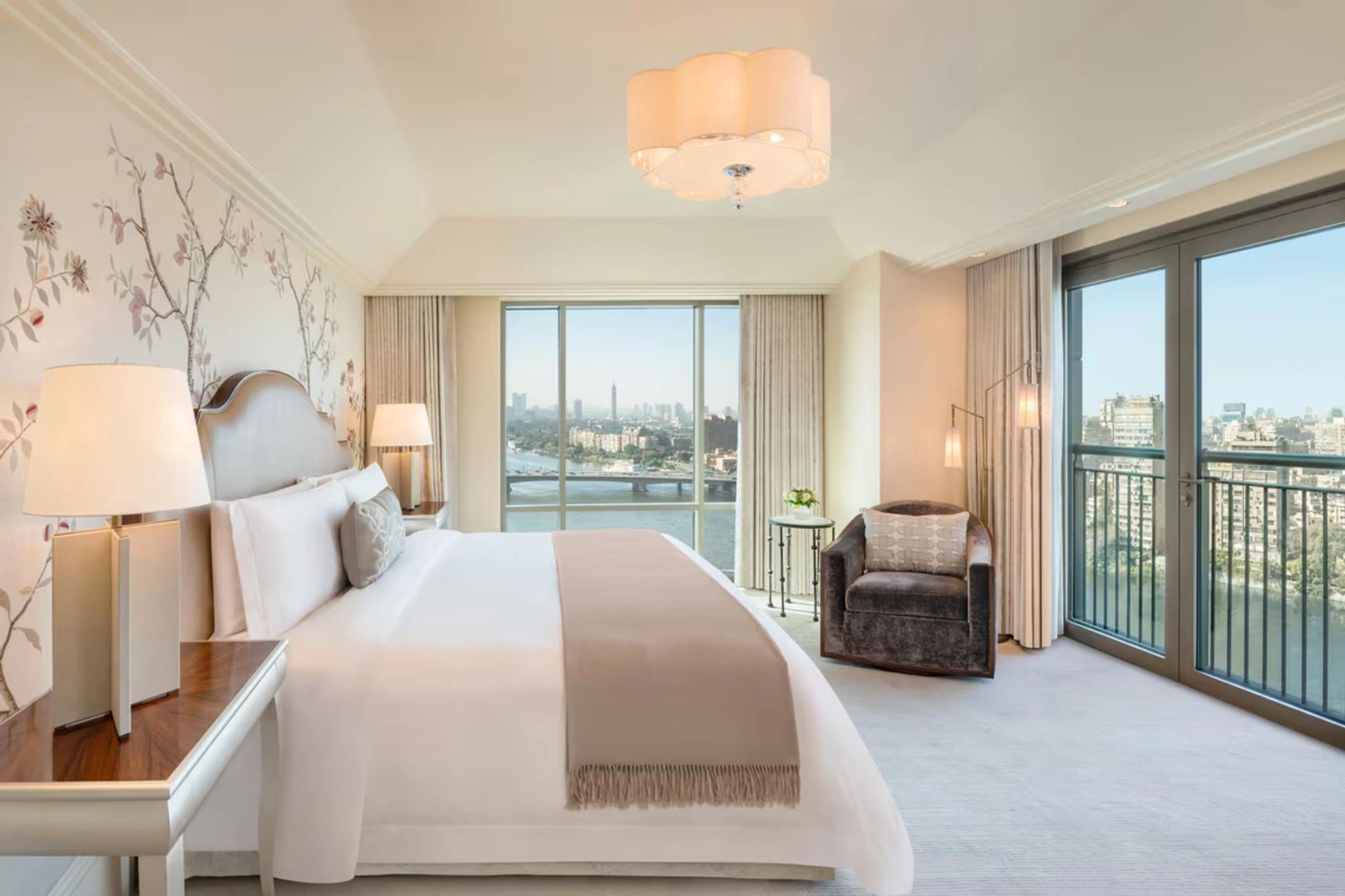 Royal Suite quarto king royal suite cairo - dois quartos king suite - dormitório presidential st regis