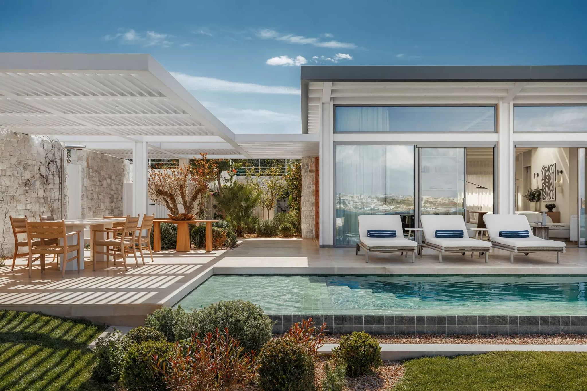 Four-Bedroom Private Villa Plaintext piscina privativa - jardim exuberante - vista para o mar