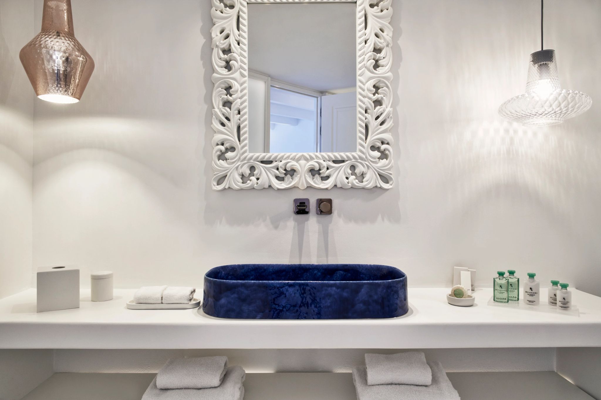 Senior Suite Open Air Jetted Tub Sea View banheiro moderno - banheiro chique - banheiro dos sonhos