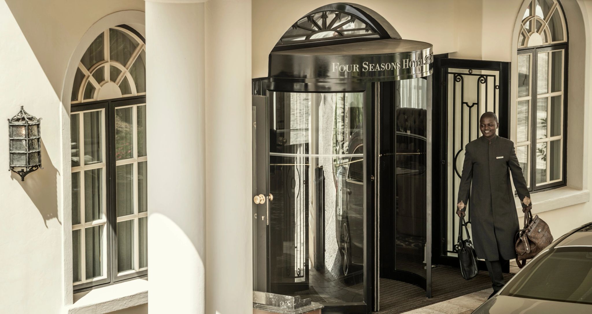 Entrada do Hotel fachada de luxo – hotel 5 estrelas