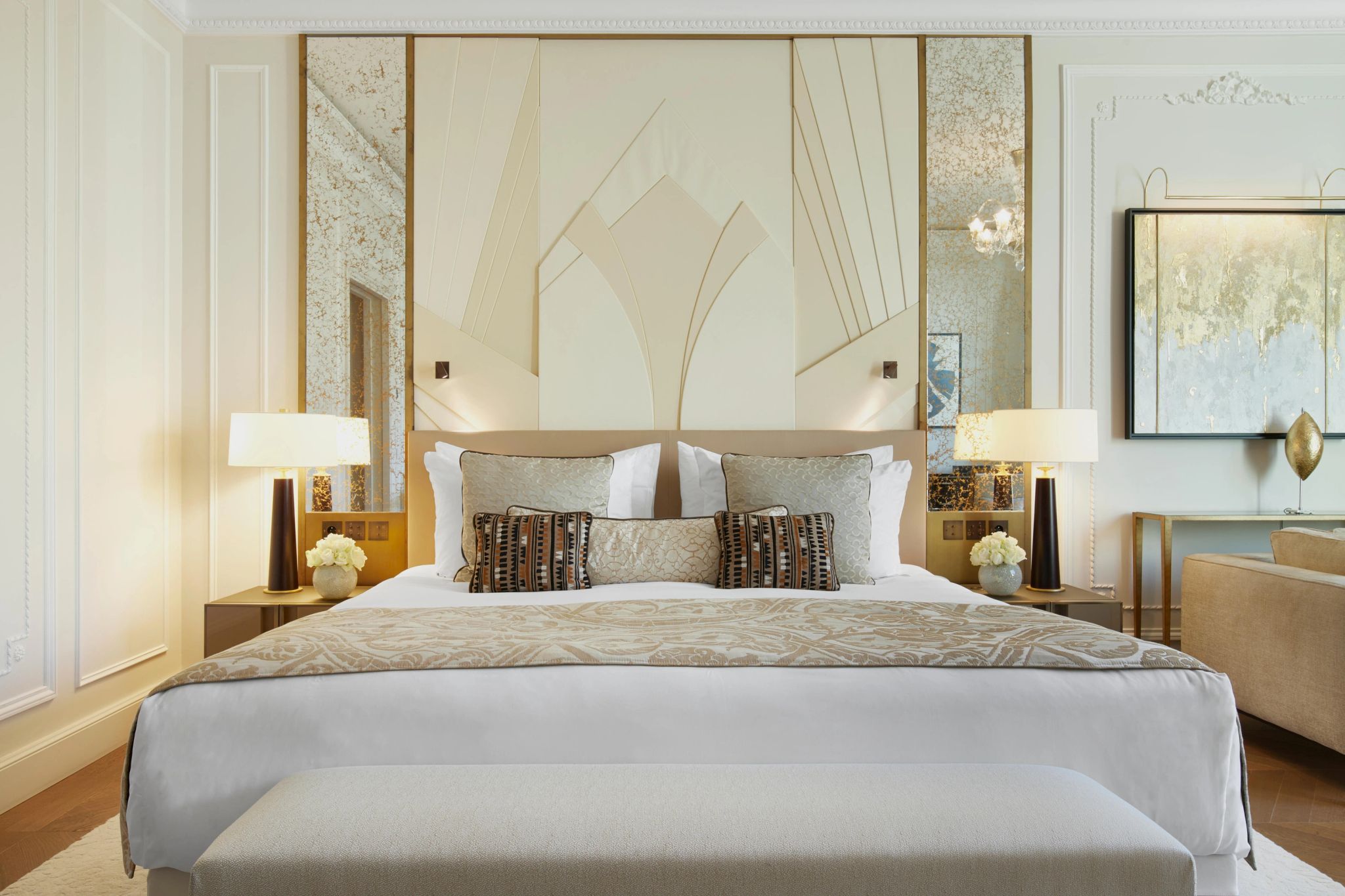 quarto com varanda - decoraçao de luxo – suite de luxo