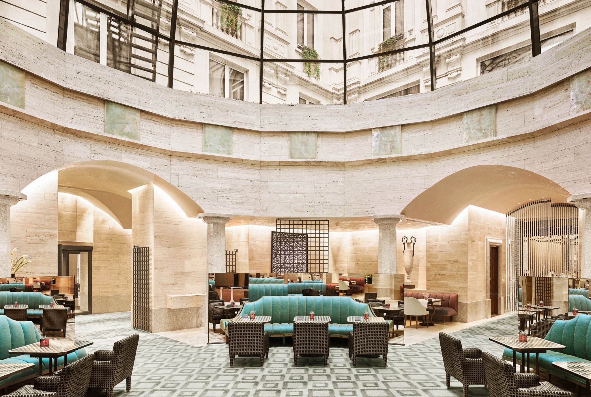 saguao hotel italia -  lobby de luxo – lobby hotel