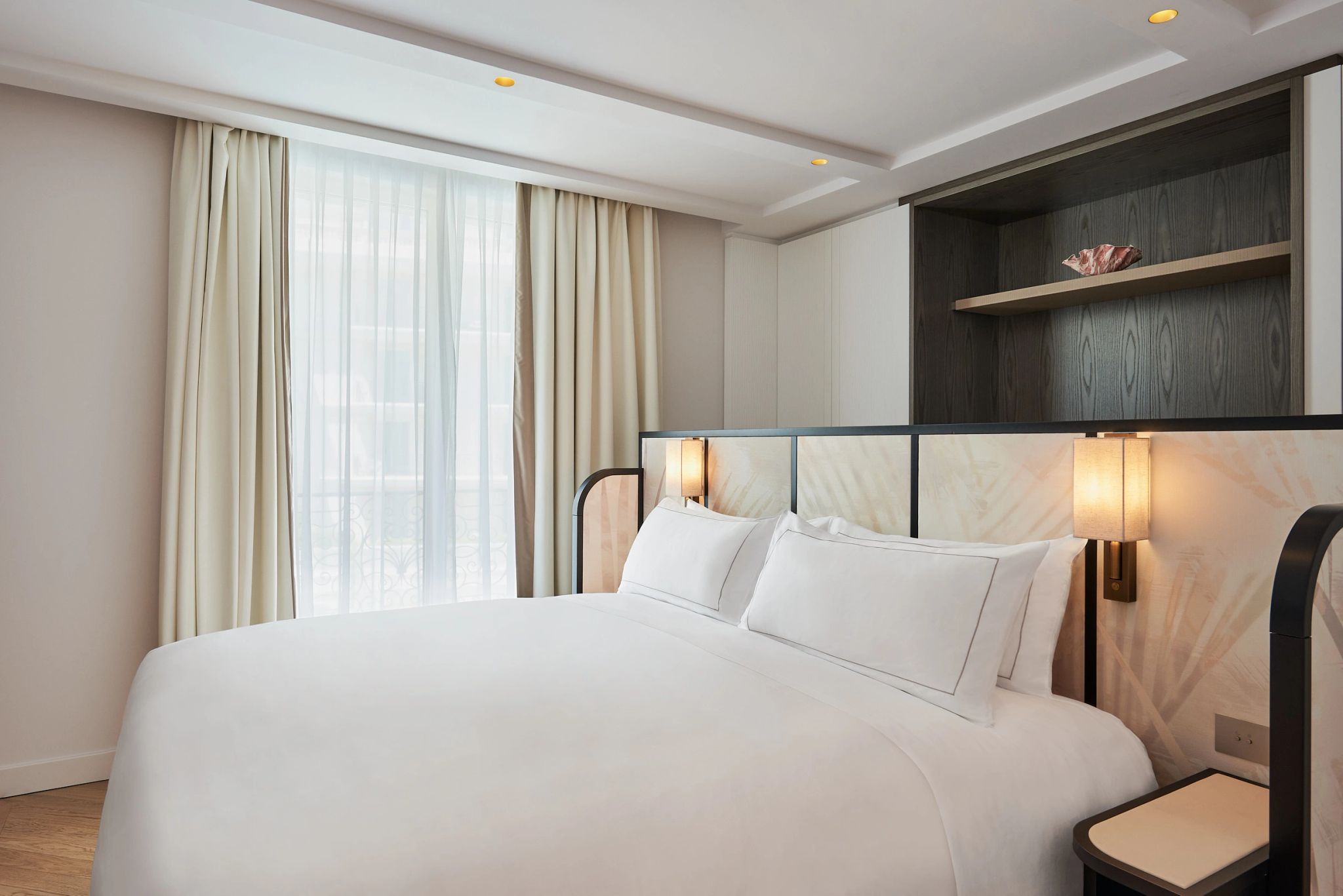 One Bedroom Residence Garden View cama king - decoraçao moderna - casa vista jardim