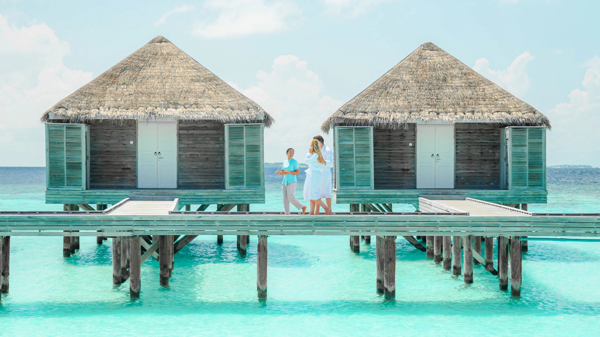 Anantara Spa spa de luxo maldivas - area externa spa - spa moderno