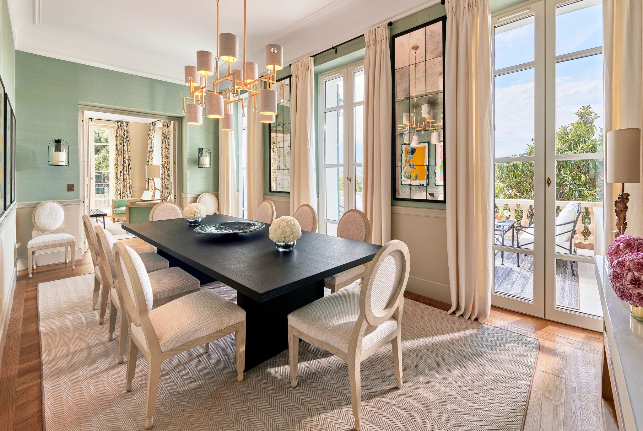 Villa Sainte-Anne sala de jantar - jantar privativo - area gourmet - vila de luxo