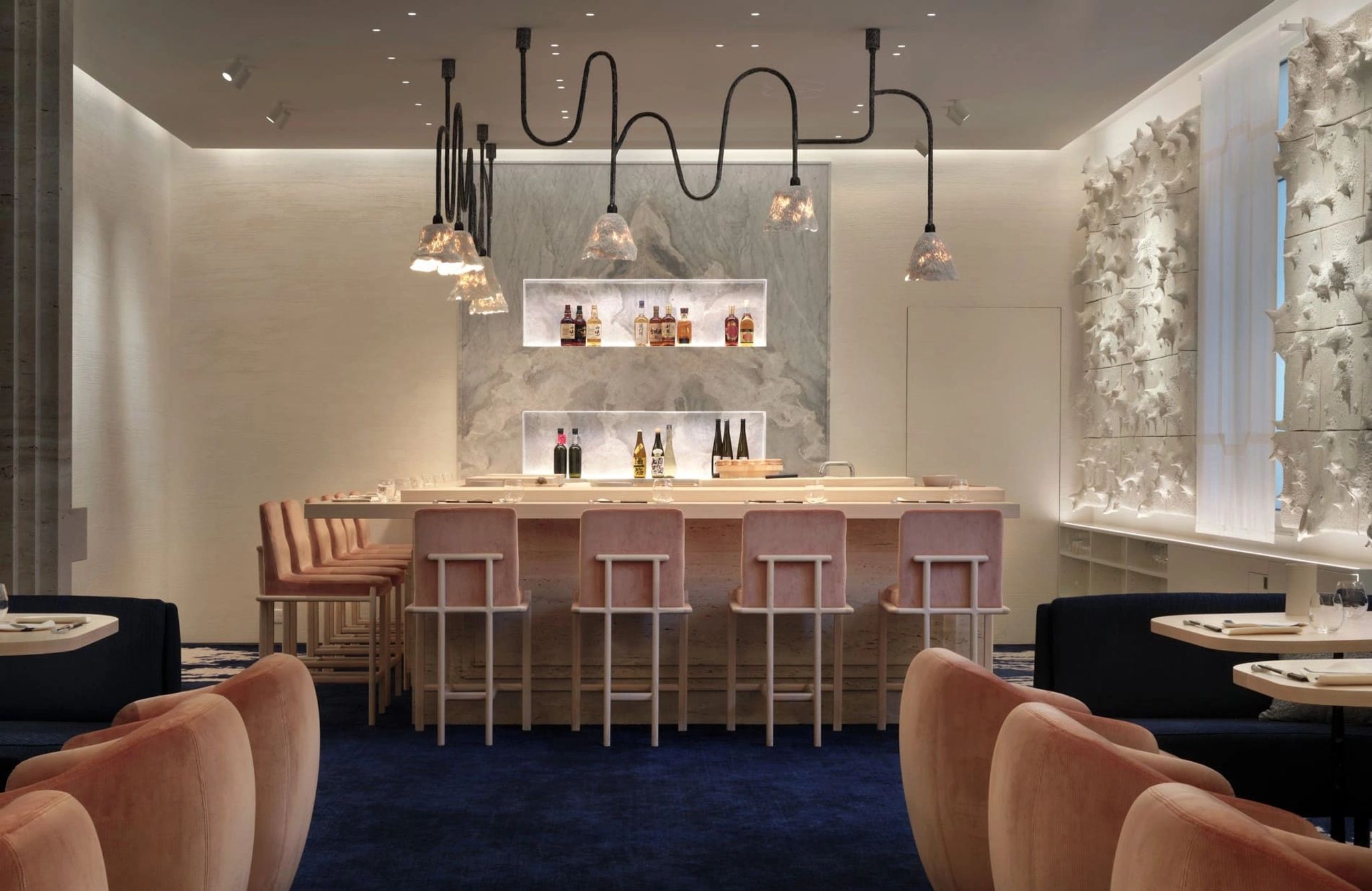 Hôtel Hermitage Monte-Carlo ambiente sofisticado bar - happy hour luxo - vida noturna monaco