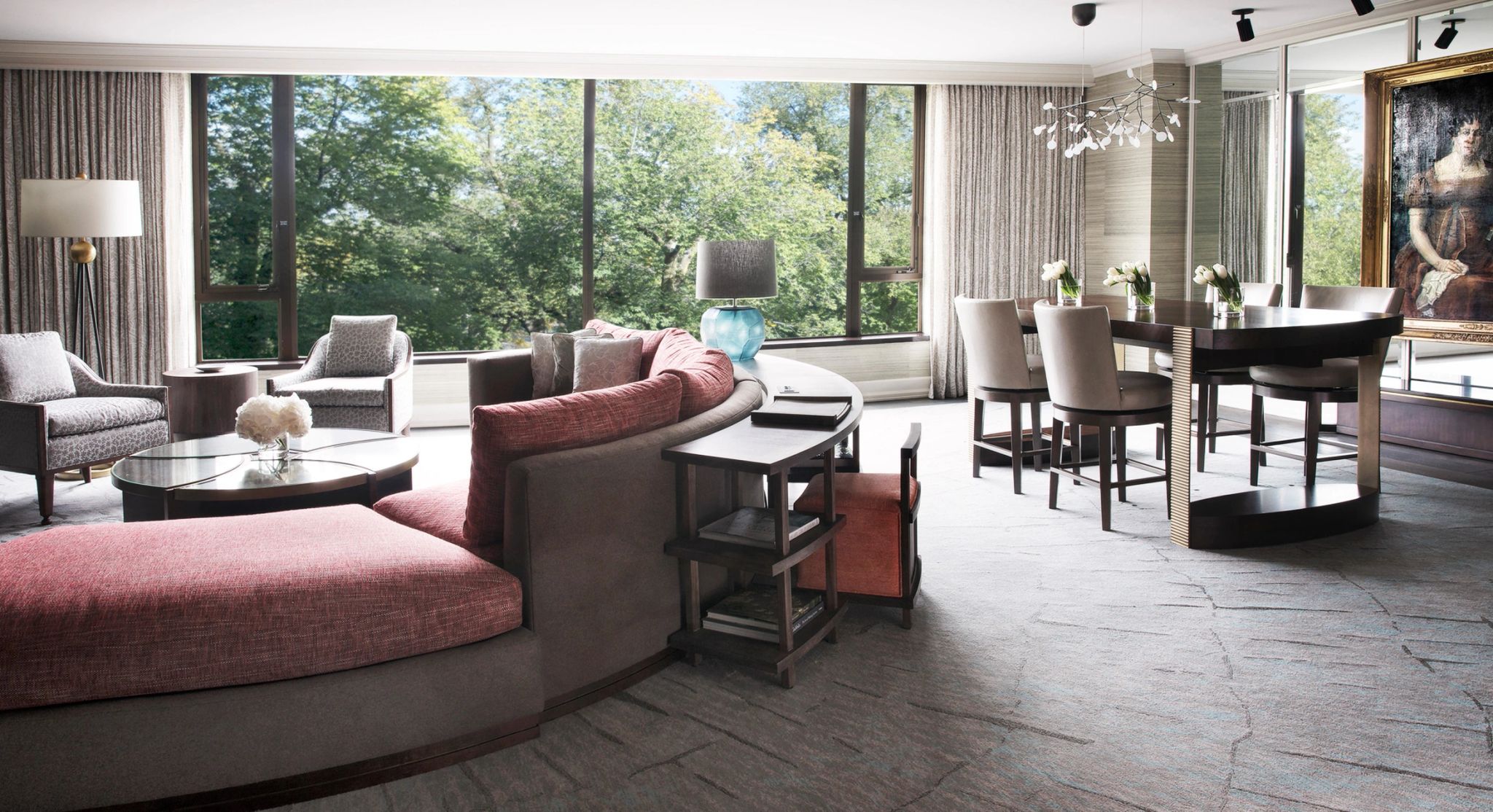 Garden Suite sala de estar - suite com sala - sala chique