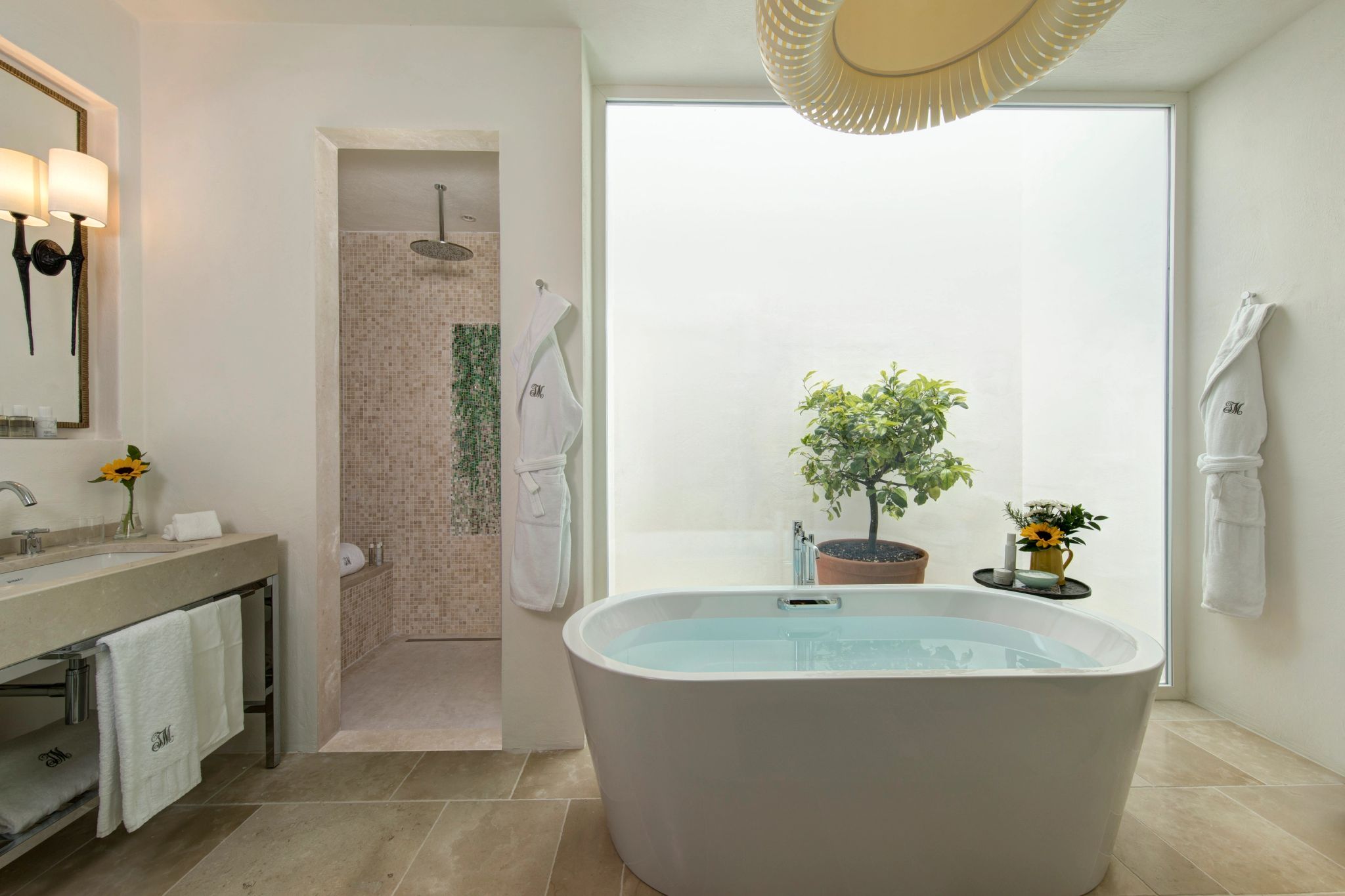 Deluxe Junior Suite Terrace Garden banheira de imersao - banho premium - banho de banheira - banho relaxante