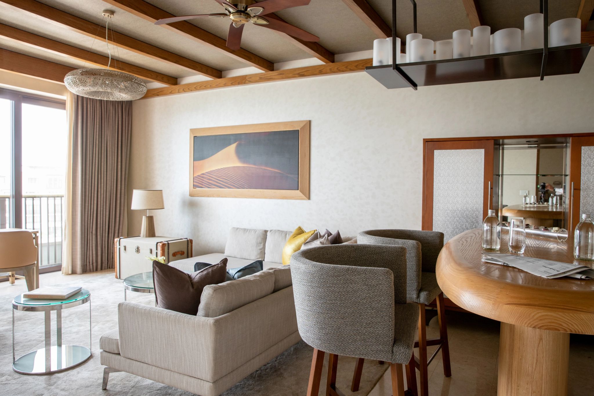 Ocean Suite sala de estar - suite com sala - suite vista mar