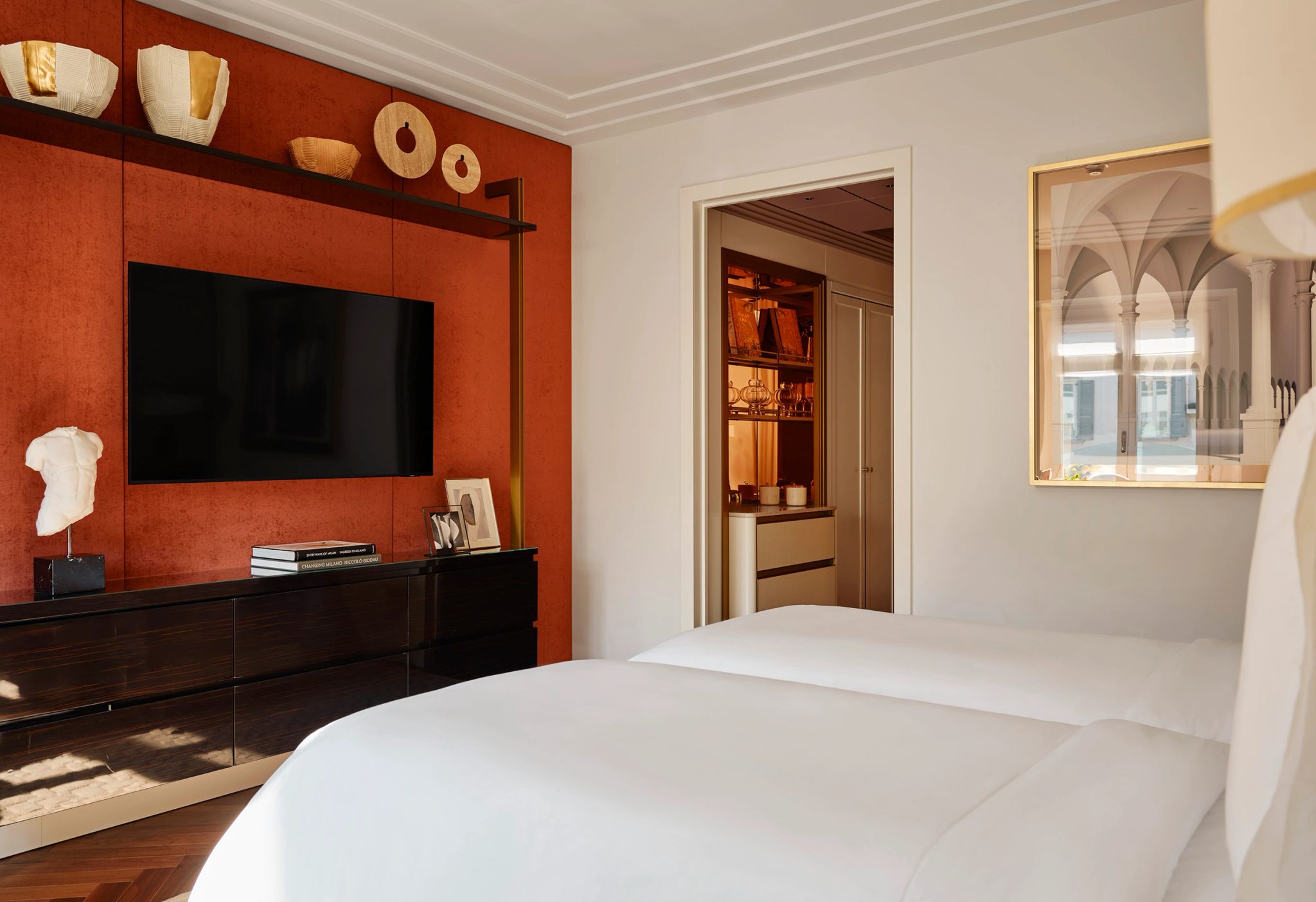 Deluxe Twin quarto com tv - quarto para familia - quarto twin