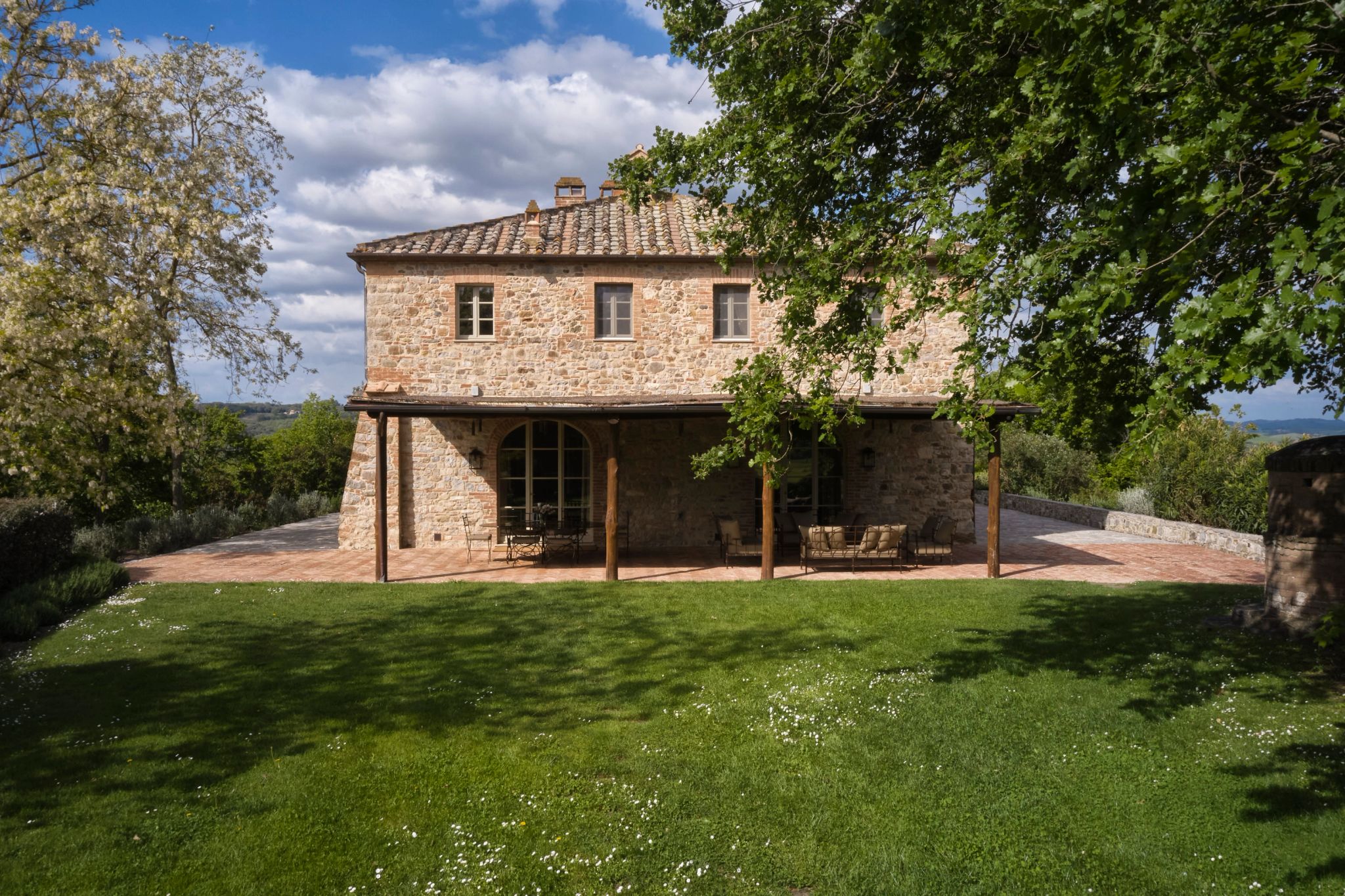 arquitetura italiana – borgo na toscana