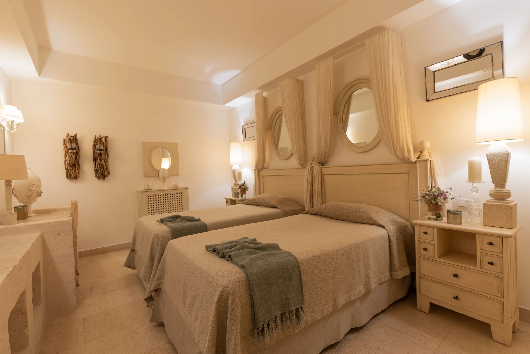 Casetta Meravigliosa cama twin – quarto duplo – quarto hotel