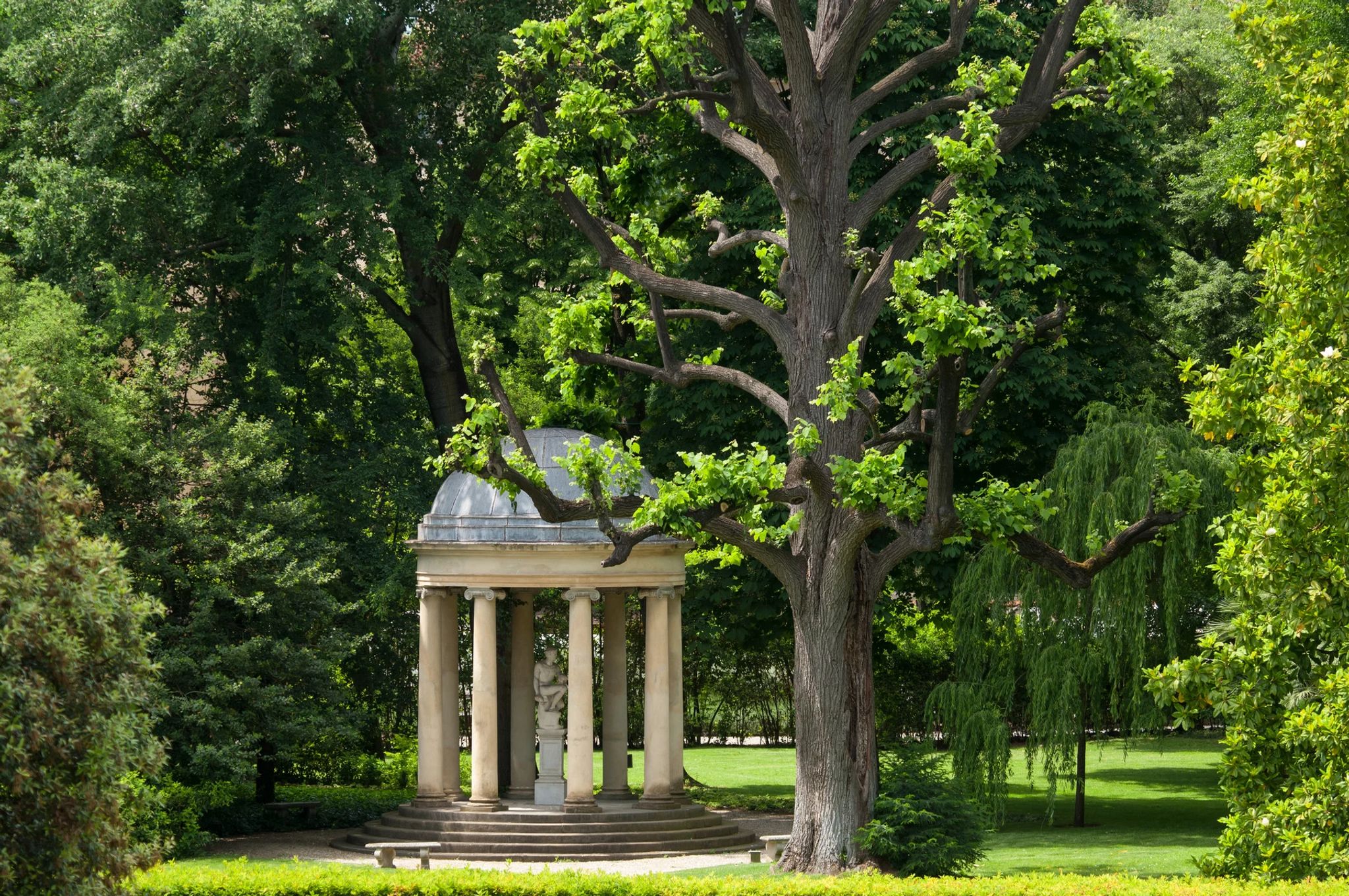 templo historico – jardim do hotel – jardim four seasons  