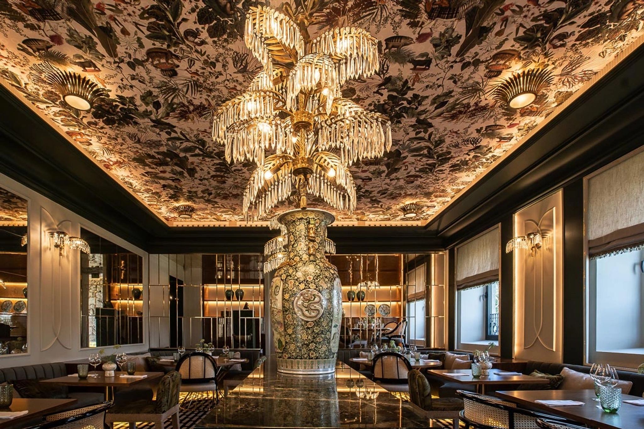 Restaurante Vinha restaurante do hotel – decoracao de luxo – gastronomia premium