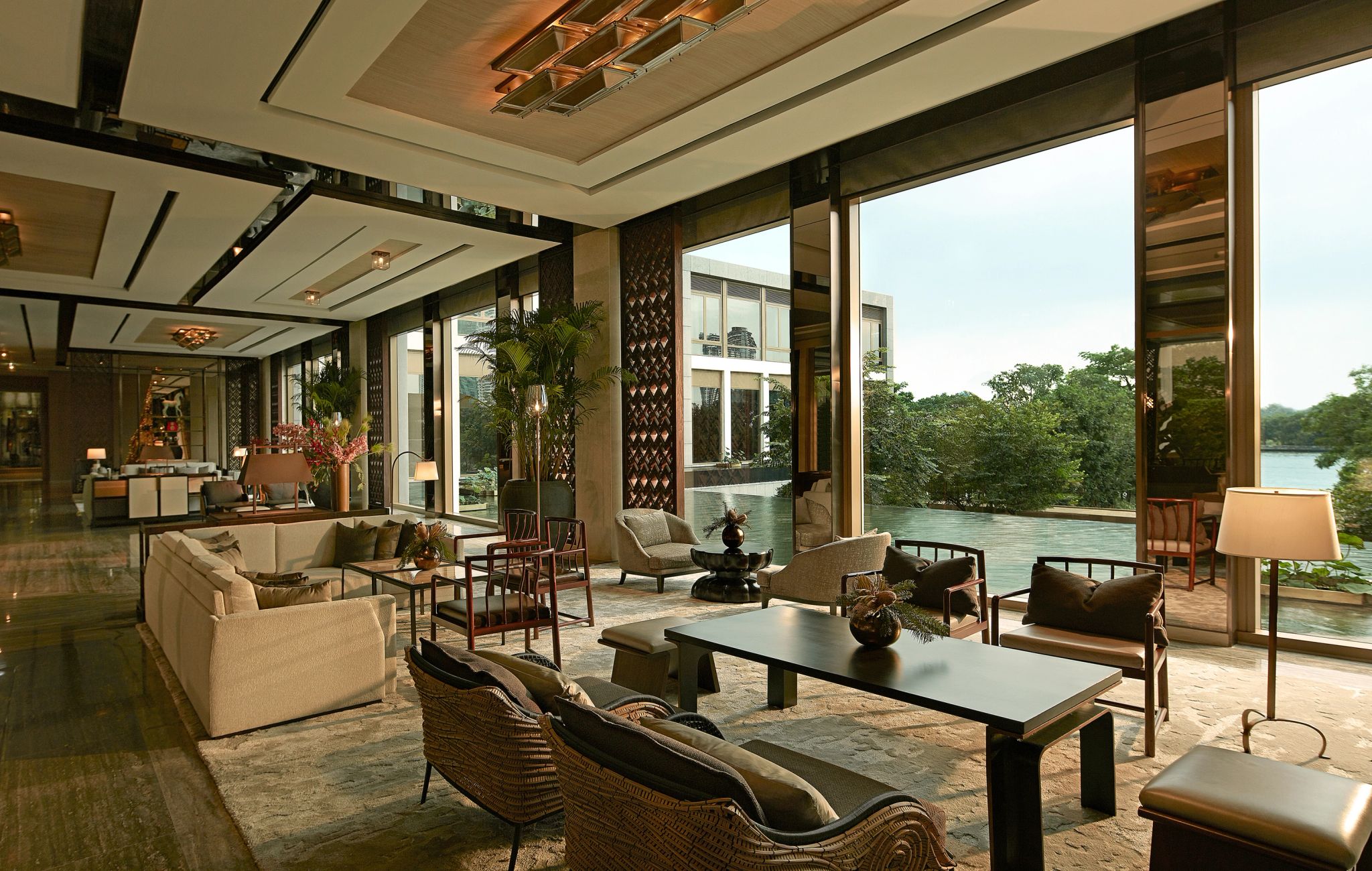 Restaurante Tea Lounge cha da tarde - lounge gourmet - lounge vista lago