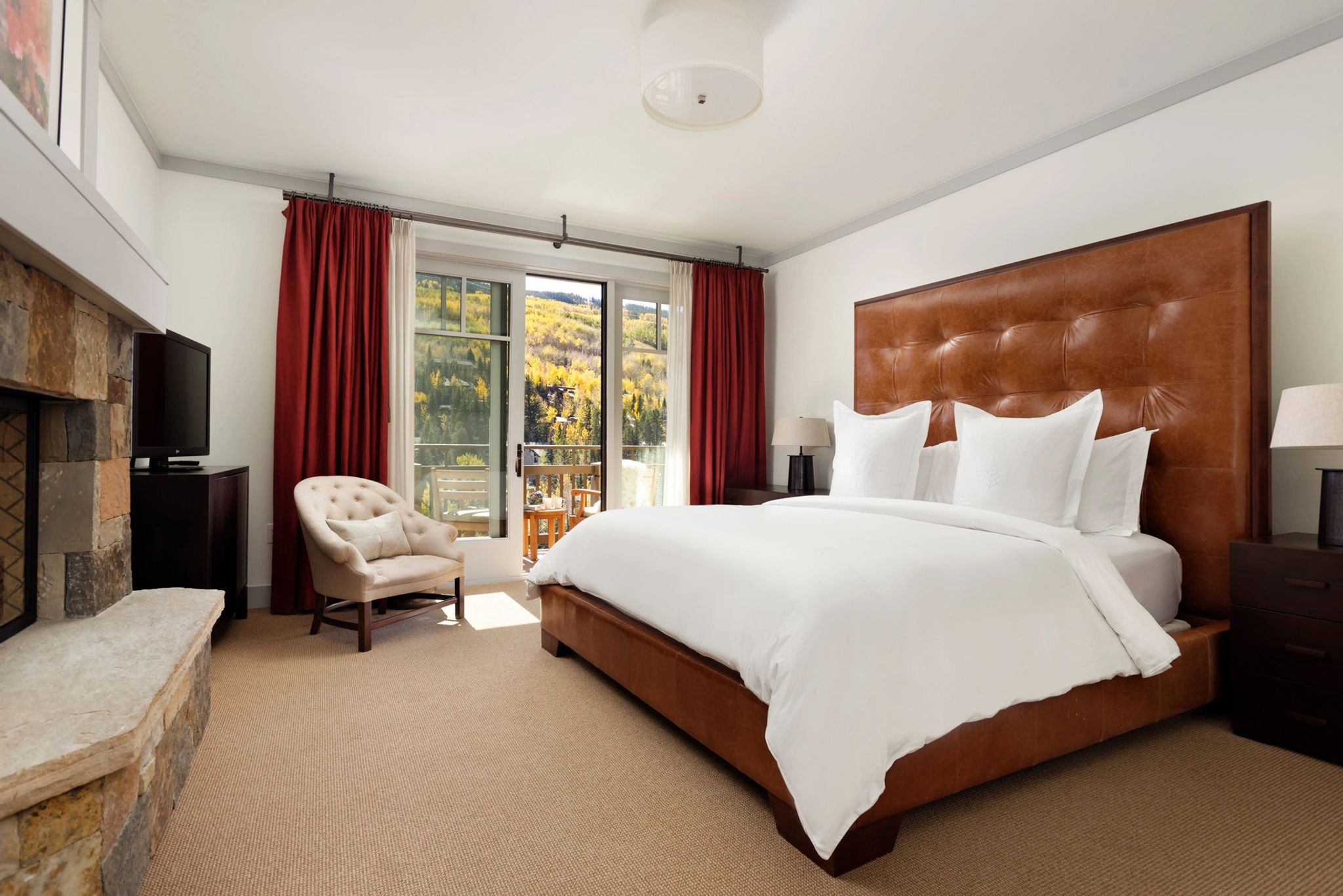 Prima Theee Bedroom Residence cama king - quarto casal - quarto com varanda