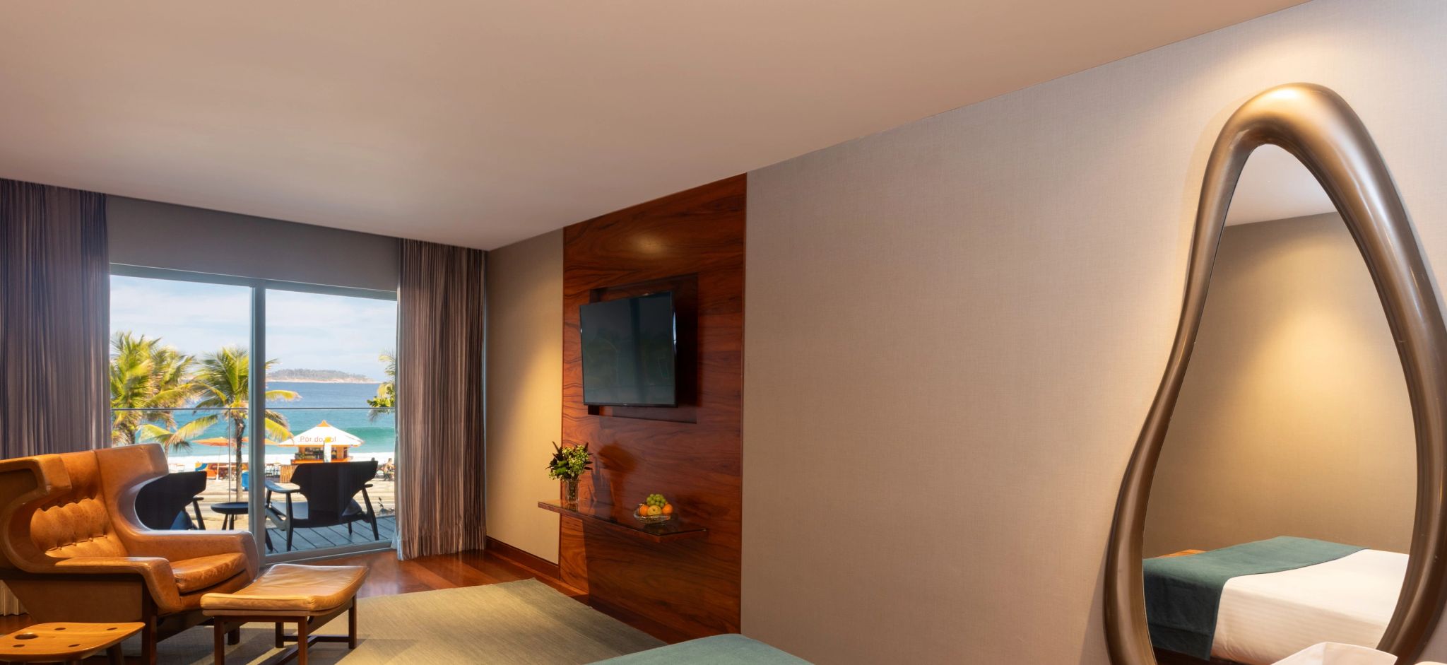 quarto vista mar - espelho dali - quarto com varanda