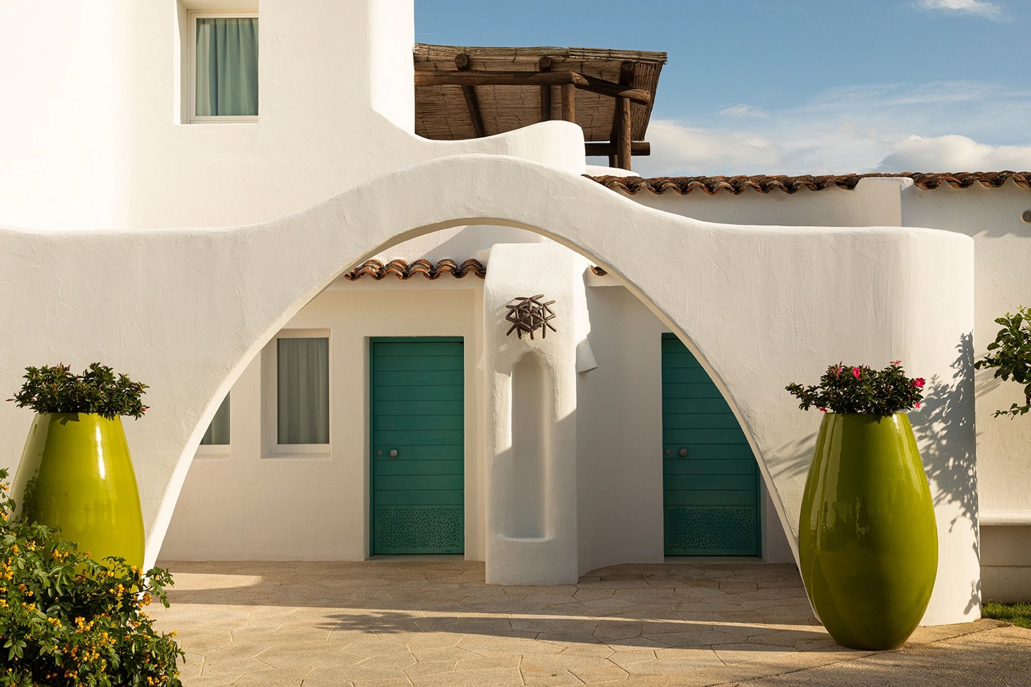 area externa hotel – vila de luxo – design de luxo