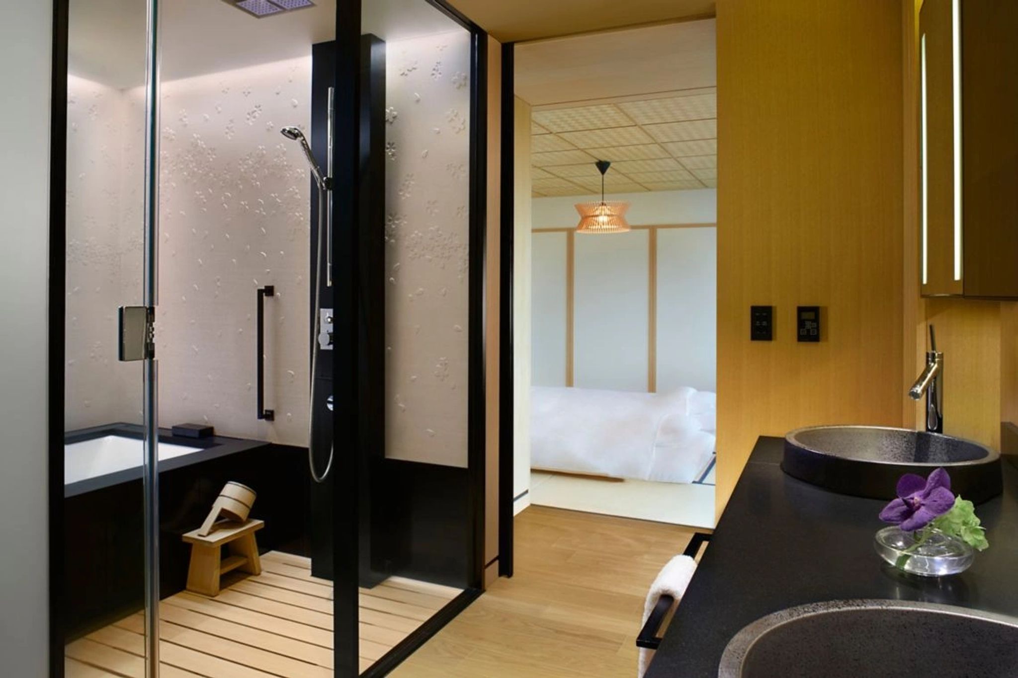 Garden Terrace Tatami Amenities Diptyque – detalhes de luxo – experiência sensorial no banho