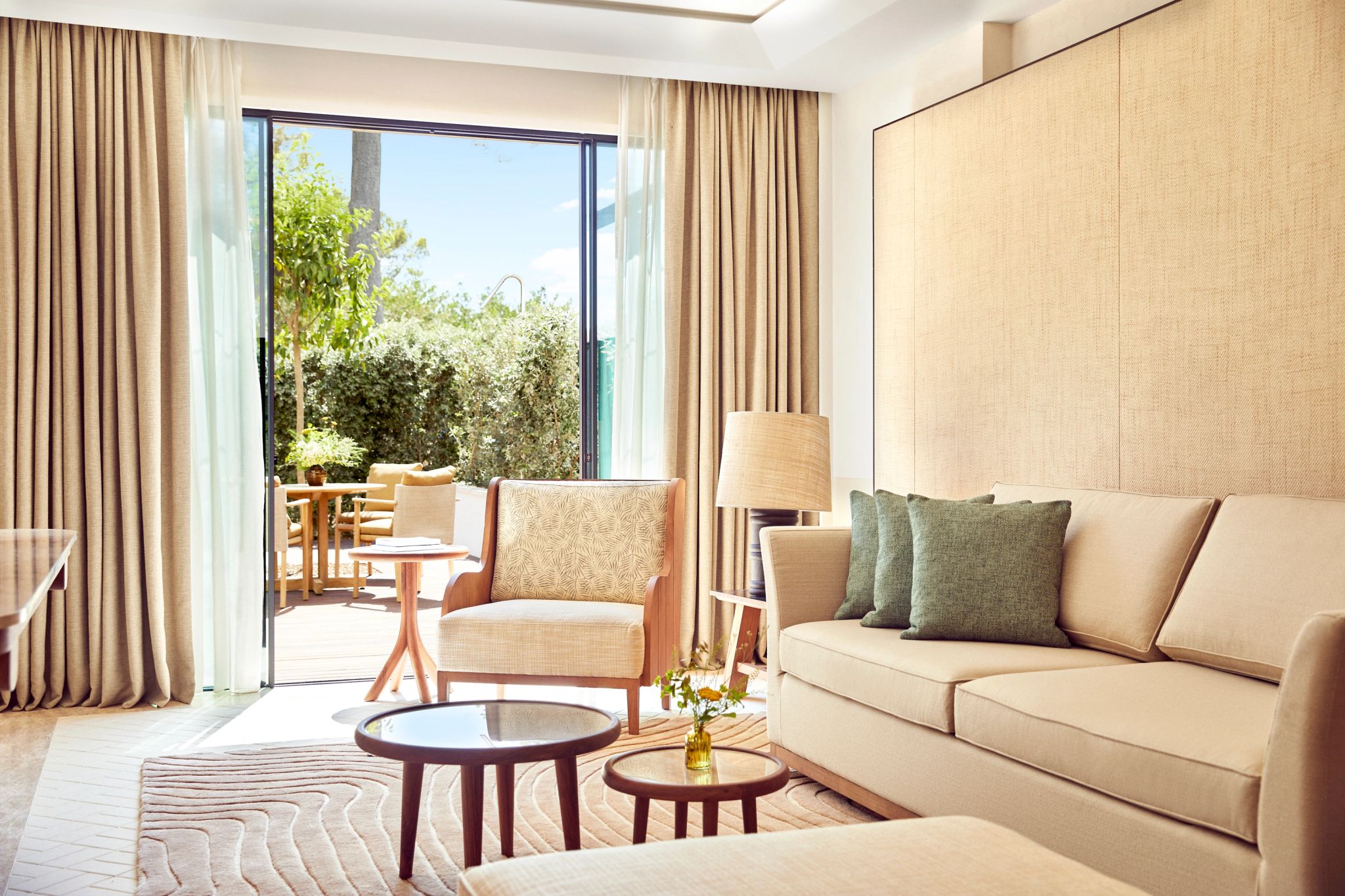 suite premium - sala de estar - vista privilegiada