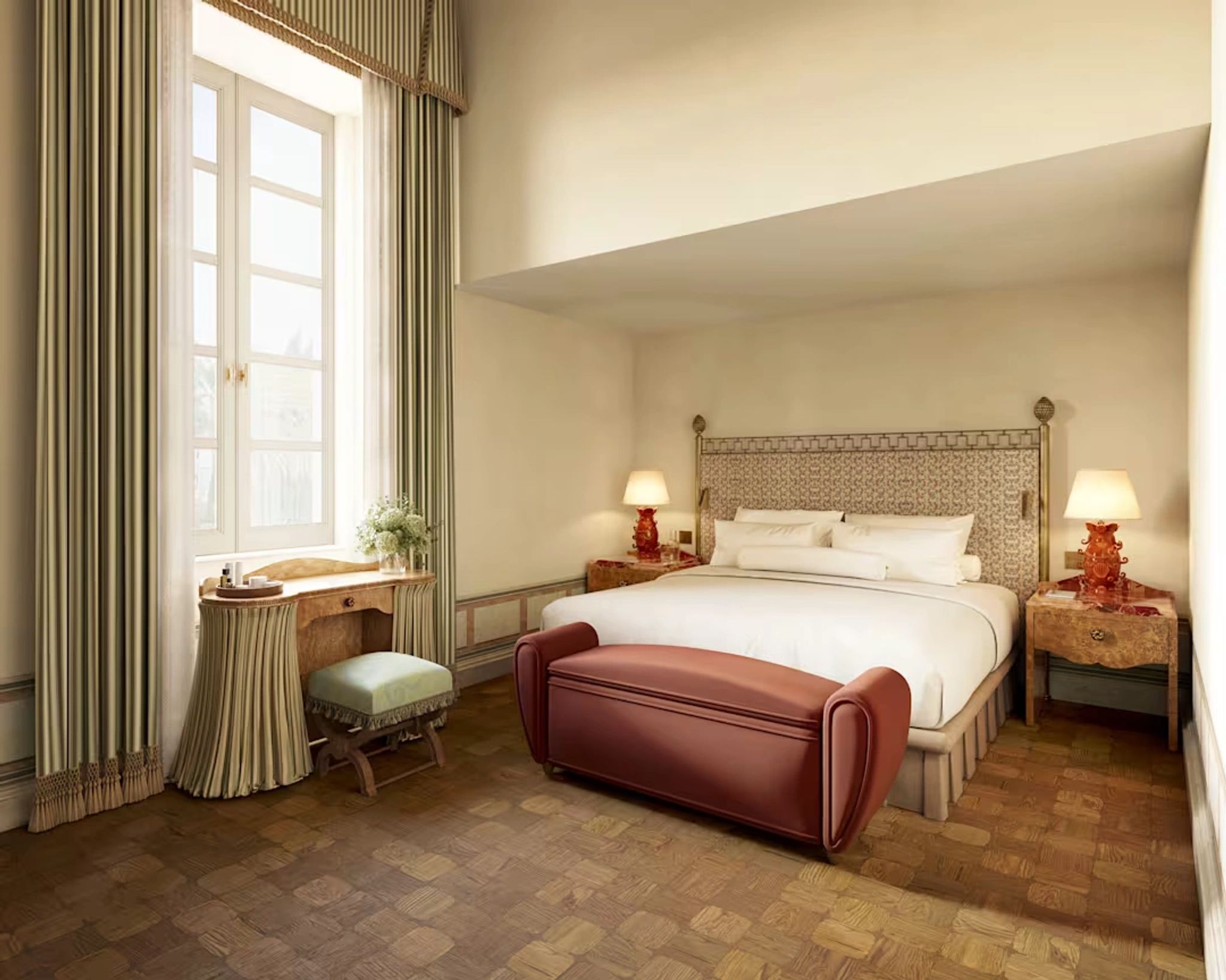Clementina Suite cama king - clementine suite - quarto de luxo
