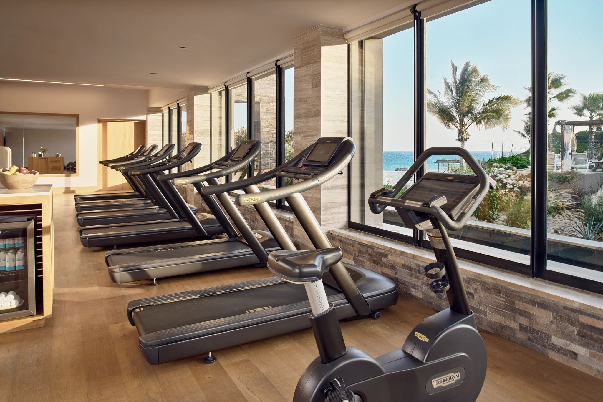 Academia do Zadún, A Ritz Carlton Reserve academia de luxo – academia vista mar - espaço fitness - academia com personal