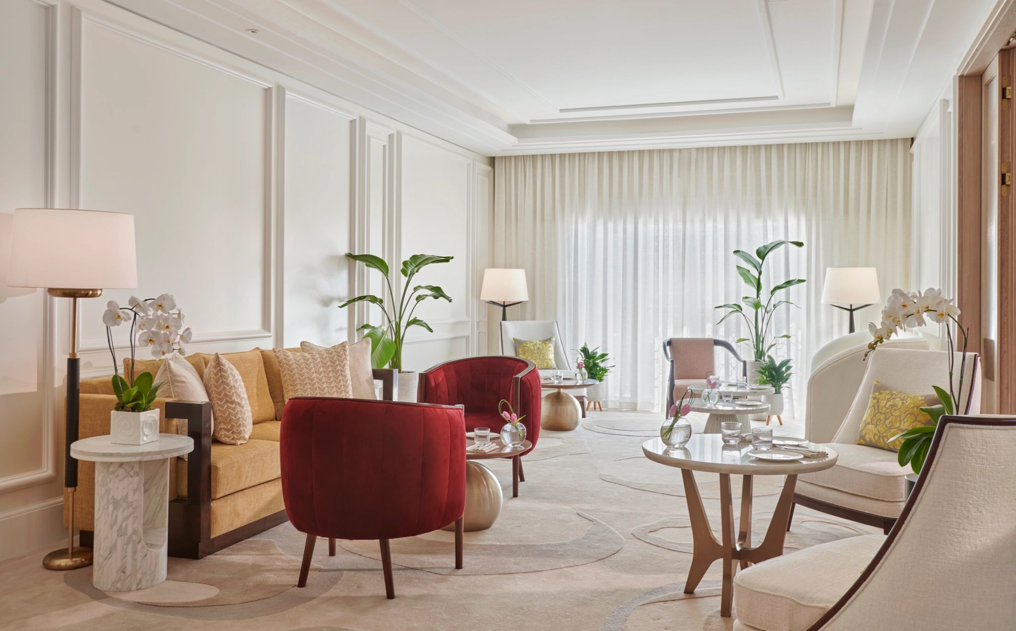 sala de estar - sala moderna - lounge do hotel
