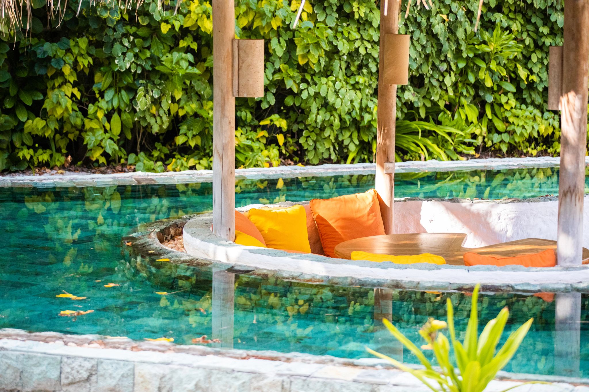 Villa 11 vila soneva - piscina - hospedagem maldivas