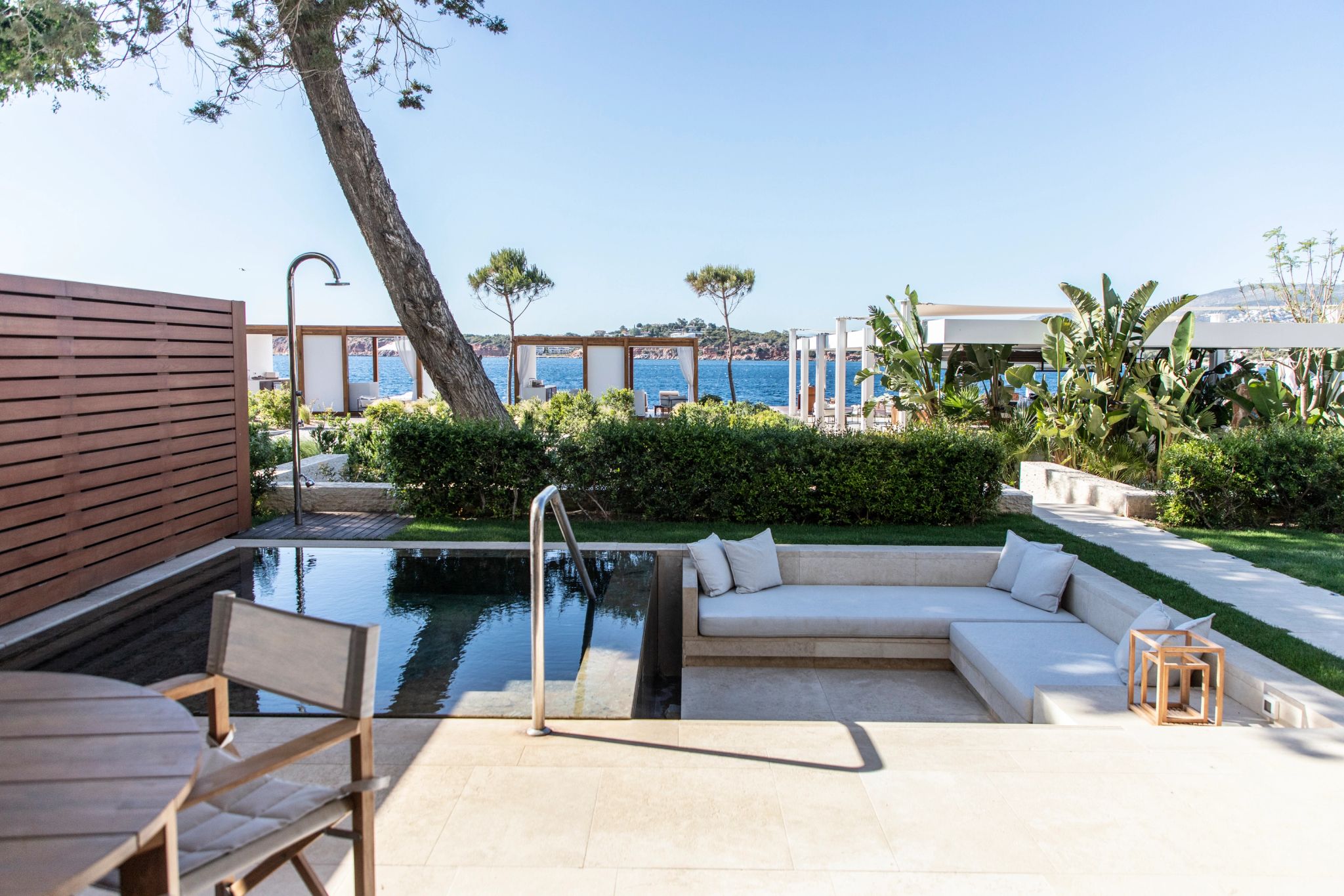 Nafsika Sea View Garden Suite Pool piscina privativa - suite com piscina - piscina de imersao