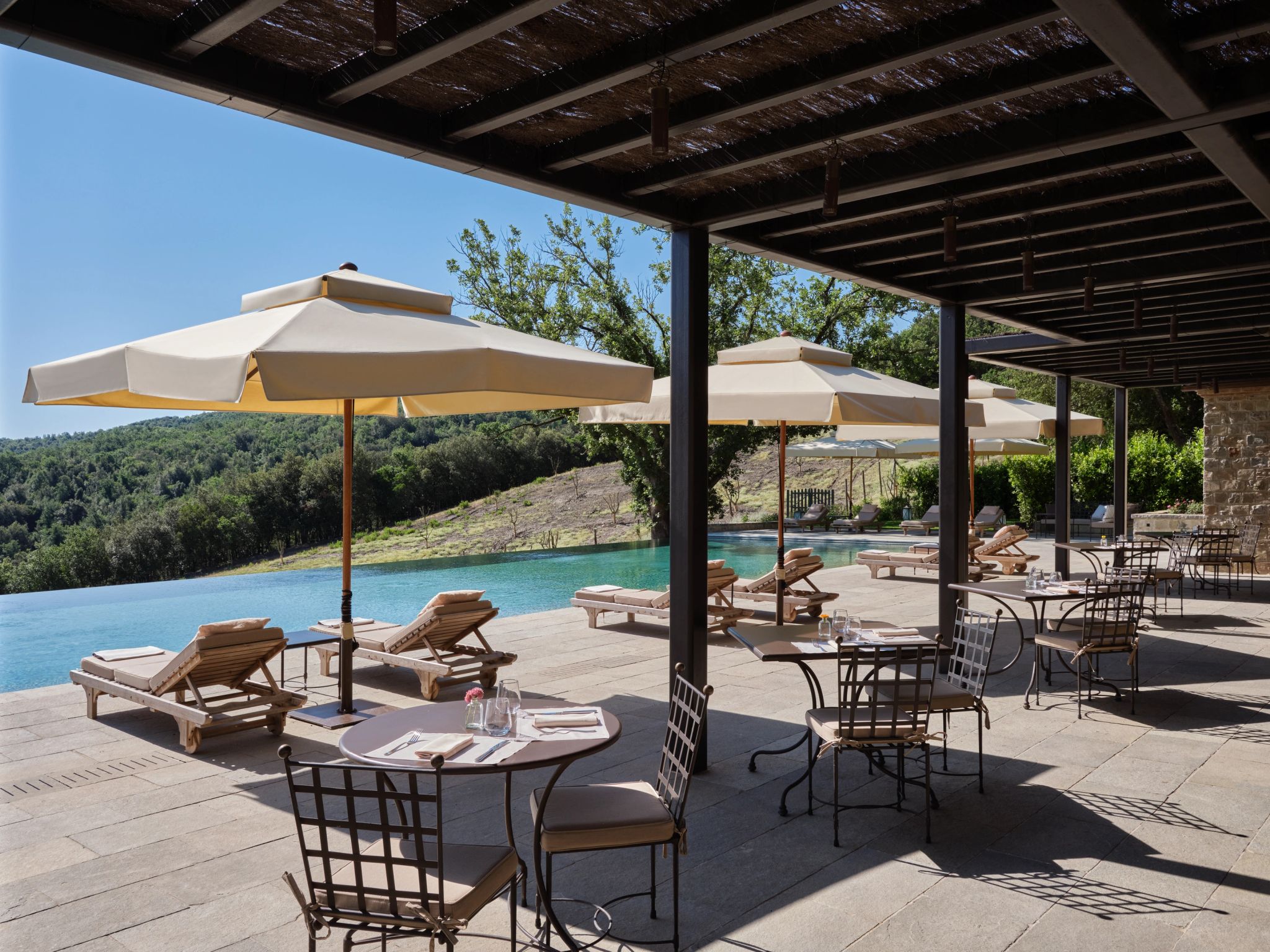 Bar da Piscina  culinaria italiana – restaurante com vista – area de lazer
