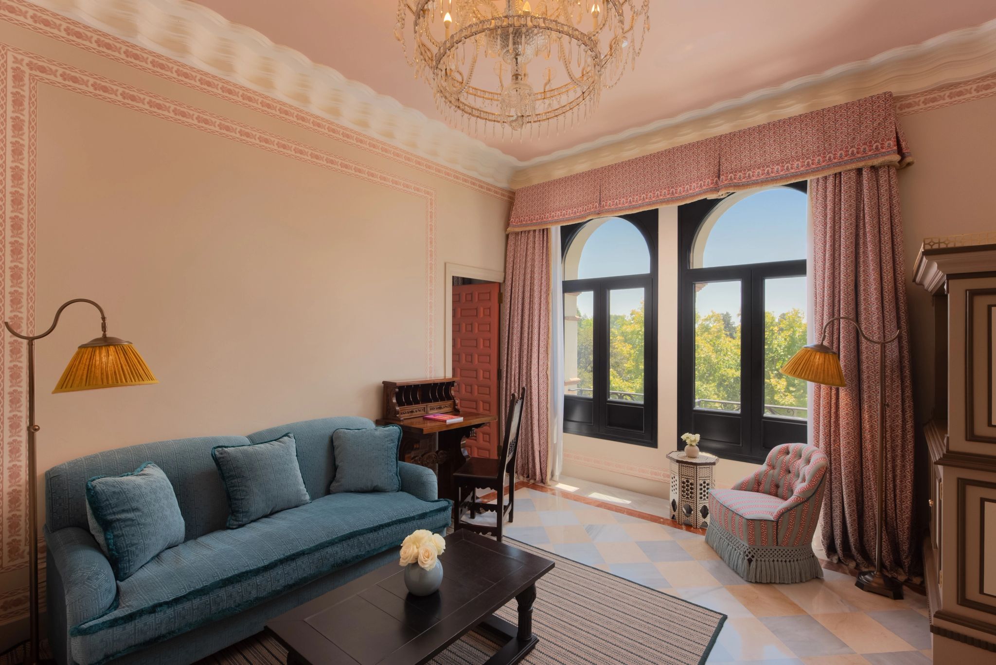 Deluxe Suite King suite com vista - sala de estar - sofa confortavel