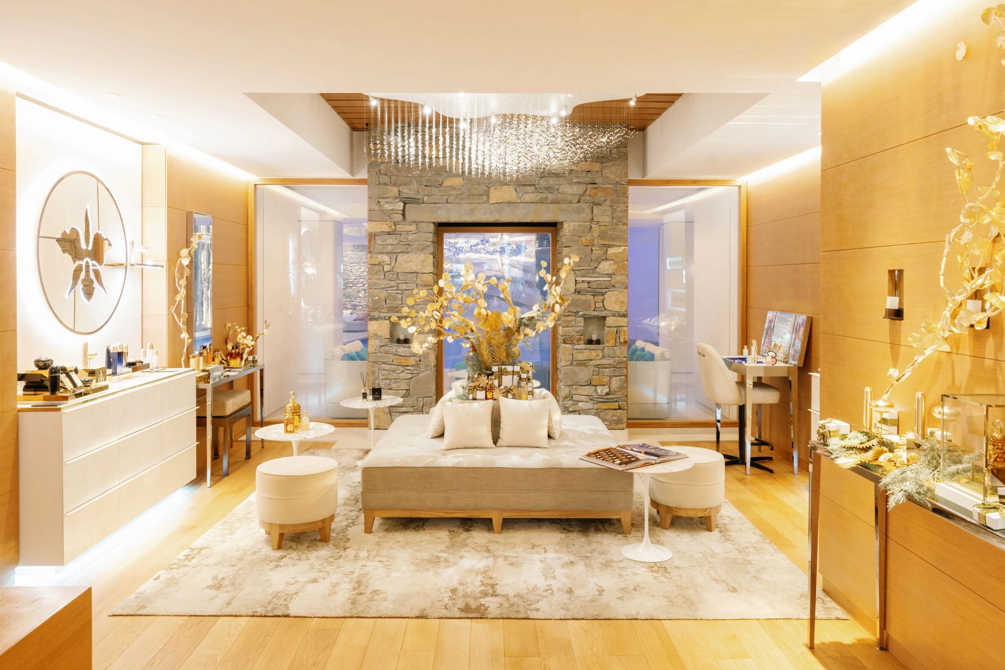 Spa do hotel spa bem-estar - decoraçao de luxo – spa de luxo