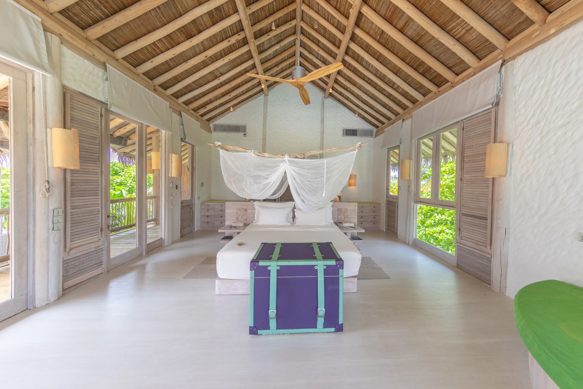 Four Bedroom Island Reserve Slide quarto de luxo - quarto moderno - decoraçao moderna