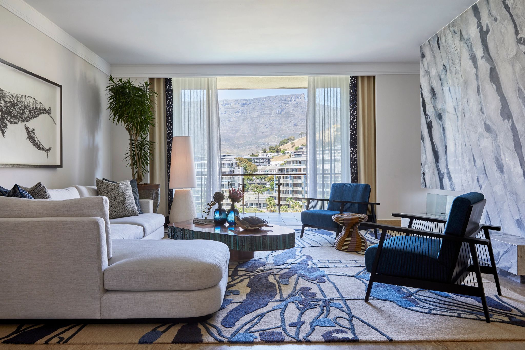 suite vista montanha - vista panoramica cidade - cidades dos cabos - suite moderna