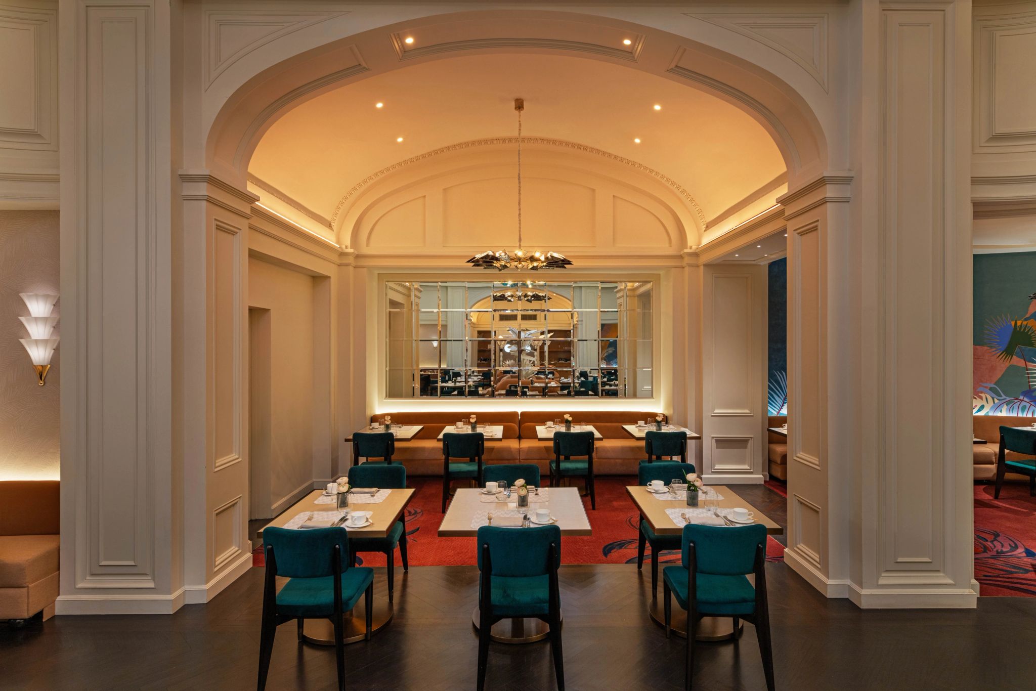 La Maisonette pratos gourmet – restaurante st regis – design de luxo