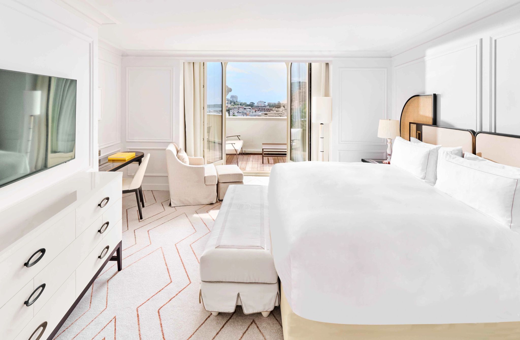 suite moderna - suite de luxo - suite com terraço