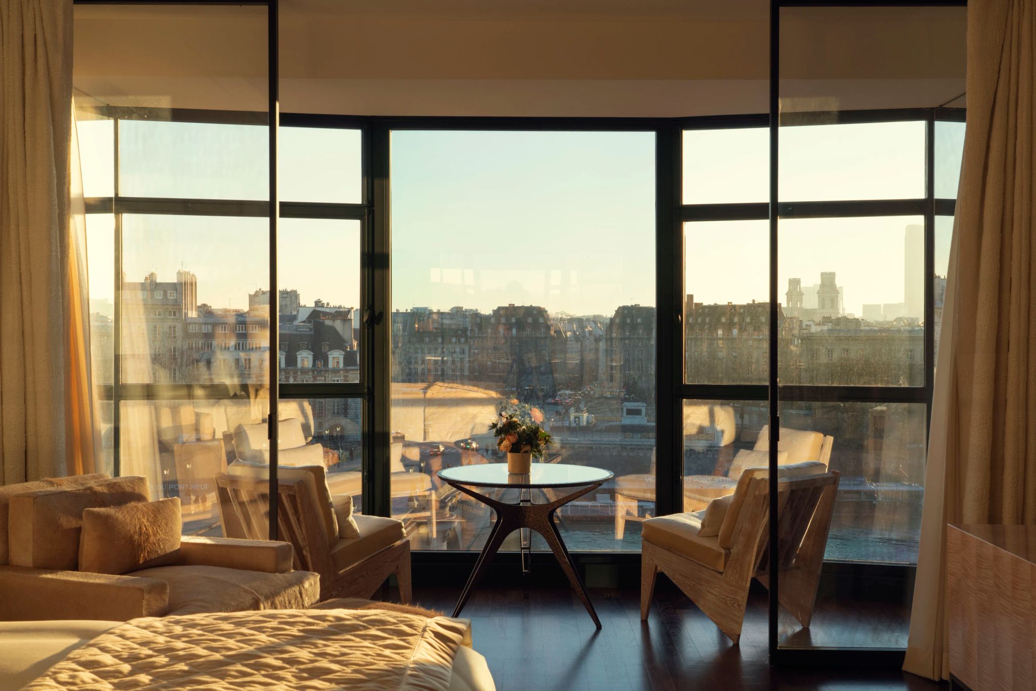 suite com vista - suite de luxo - hotel em paris