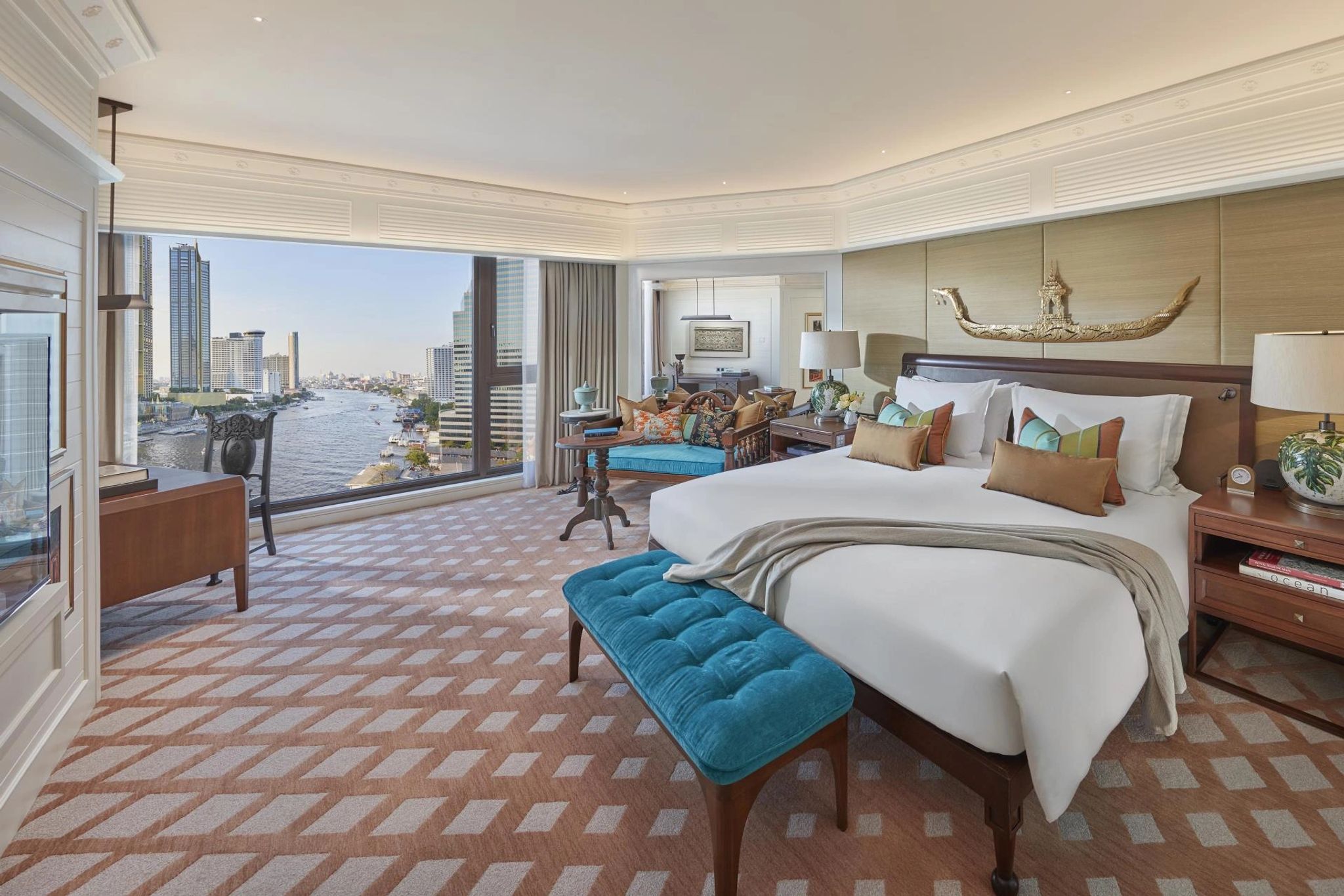 suite de luxo – suite com vista – cama casal