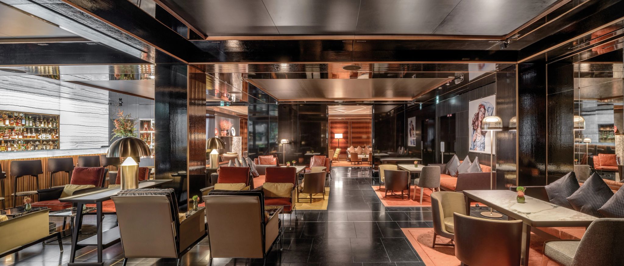 The Bvlgari Bar  design moderno - decoraçao elegante – bar elegante