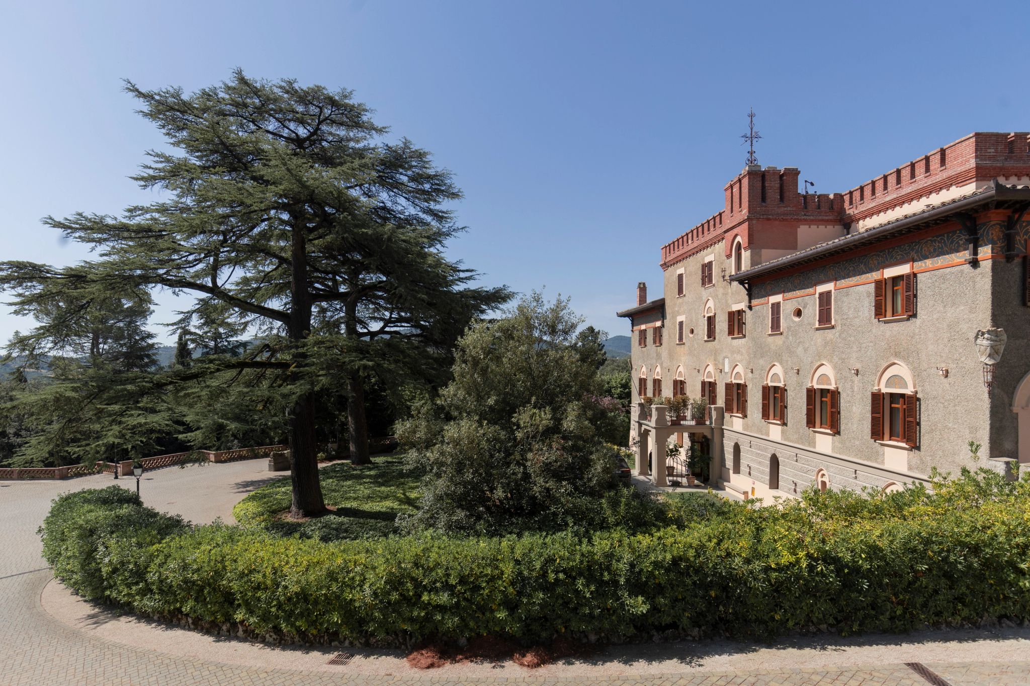 Fachada do Resort arquitetura de luxo – arquitetura historica – resort de luxo