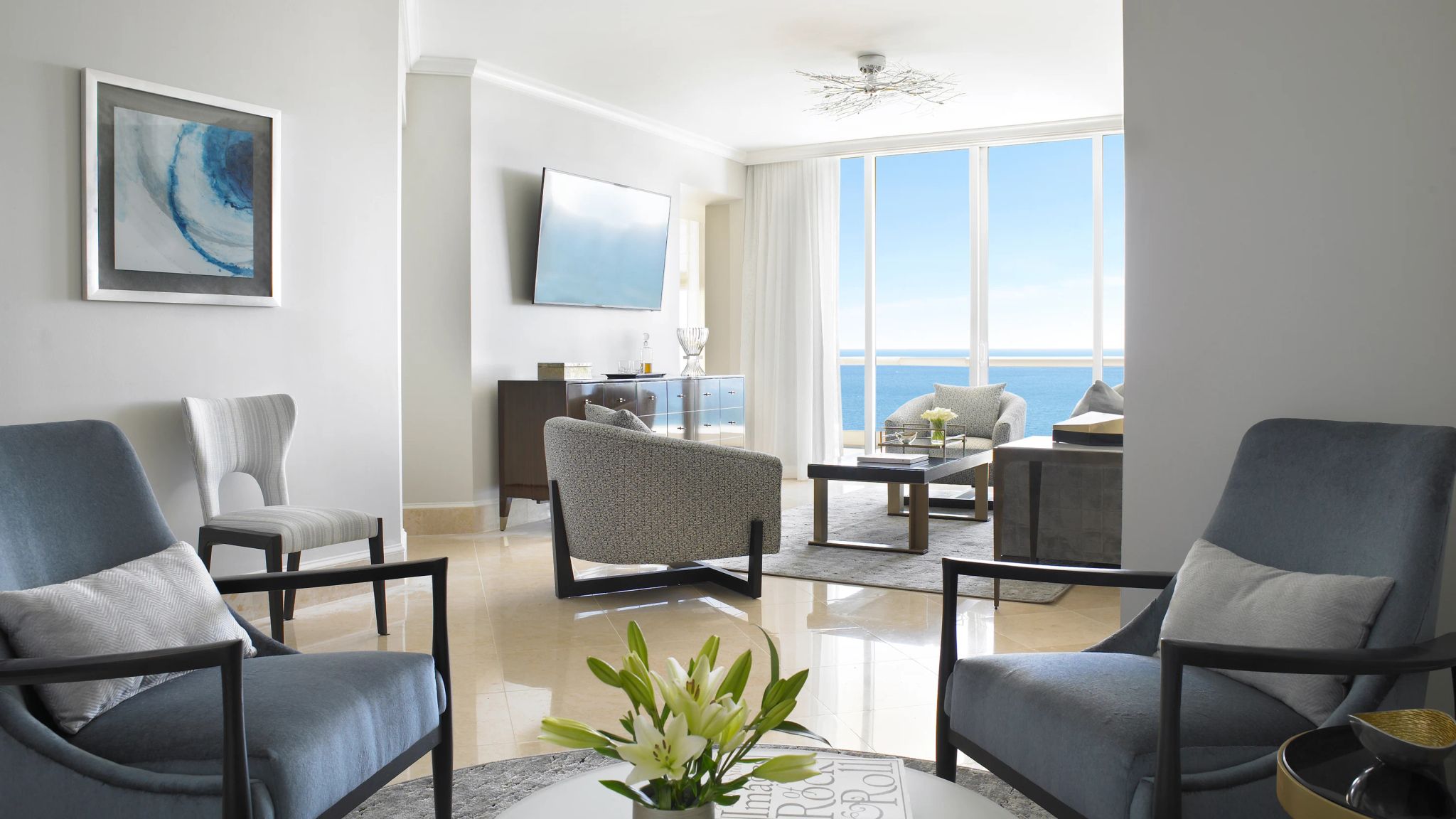 poltrona confortavel - decoraçao moderna - moveis de luxo - acqualina resort