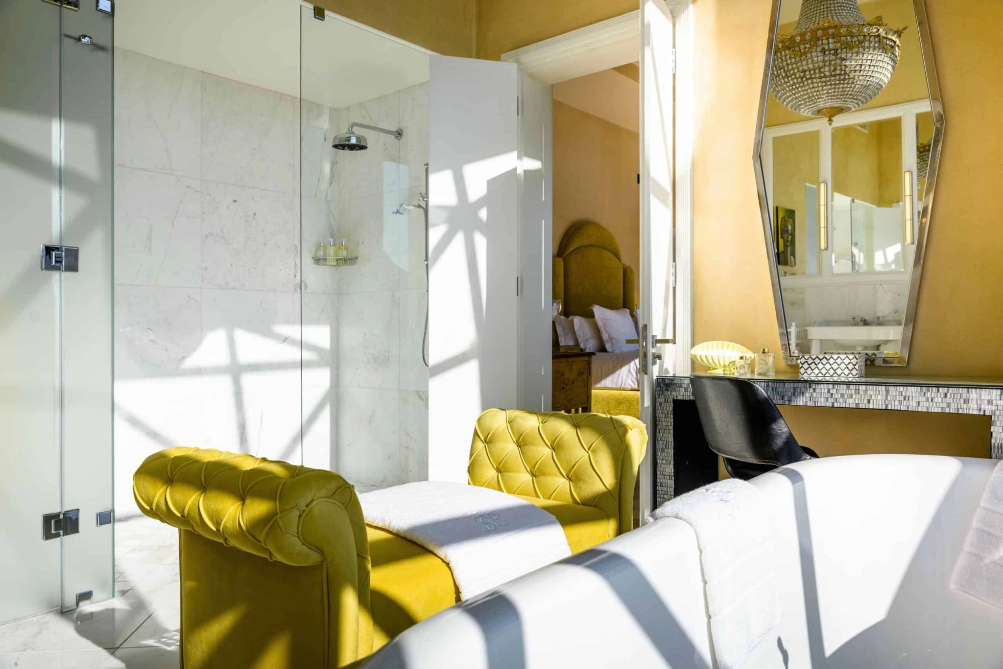 The Penthouse hospedagem de luxo - quarto decoracao contemporanea - design de interiores hotel