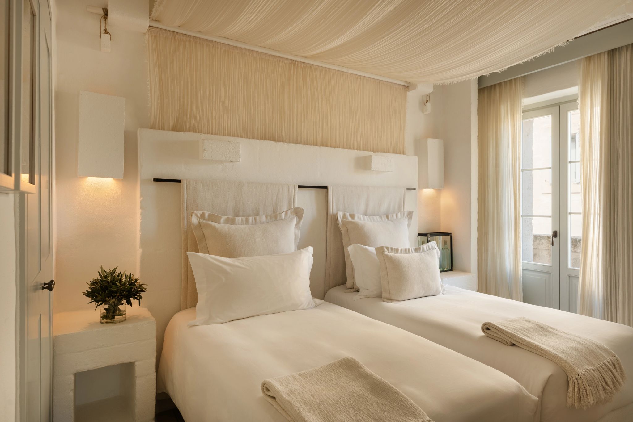 Borgo Casa Magnifica quarto com vista – vista italia – cama twin