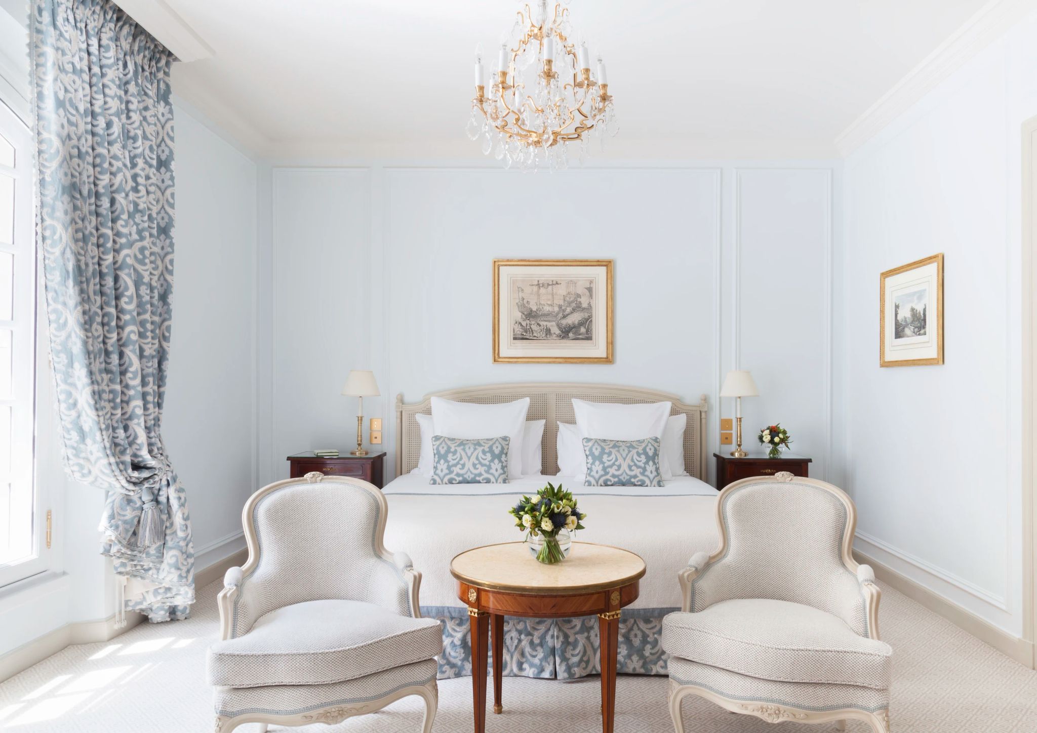 Deluxe quarto deluxe le bristol - decoração clássica