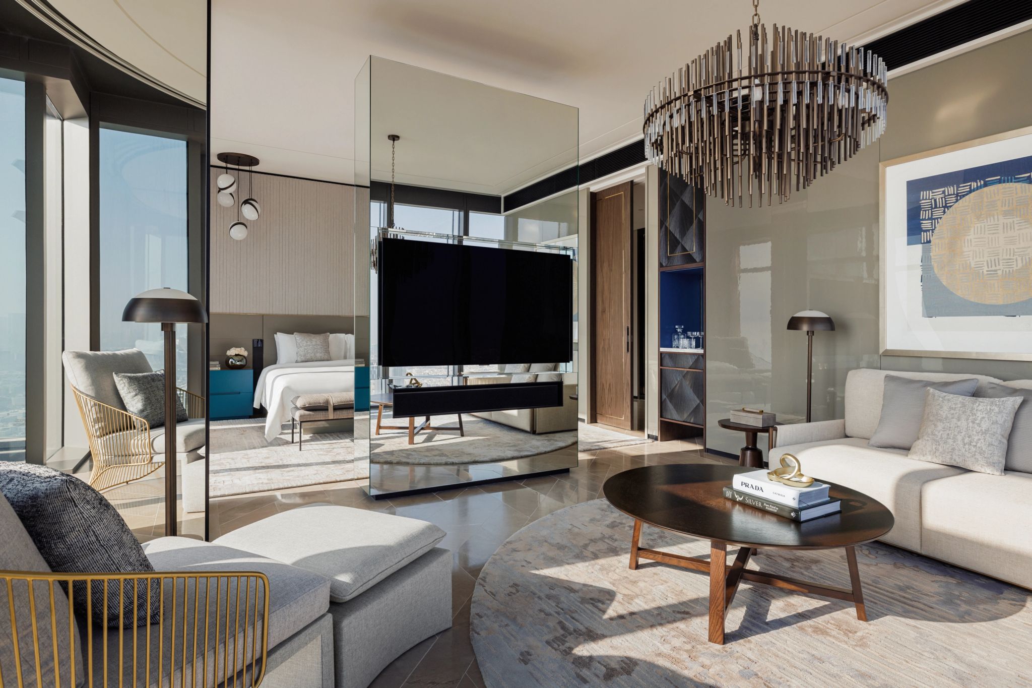 suite moderna – suite com sala – design de luxo